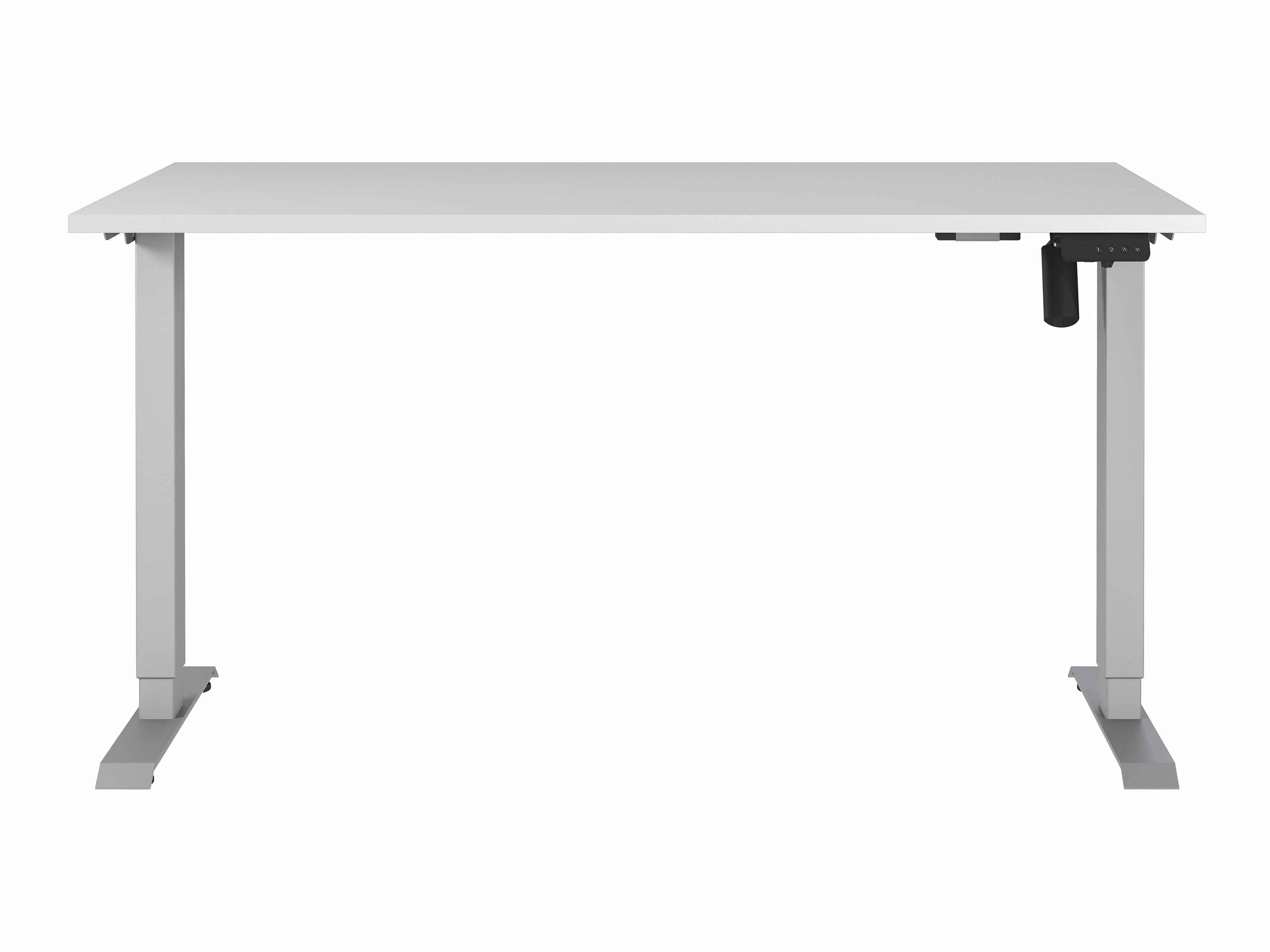 Sto sa podesivom visinom Lartesi 116 (Svetloosiva + Srebrna)
