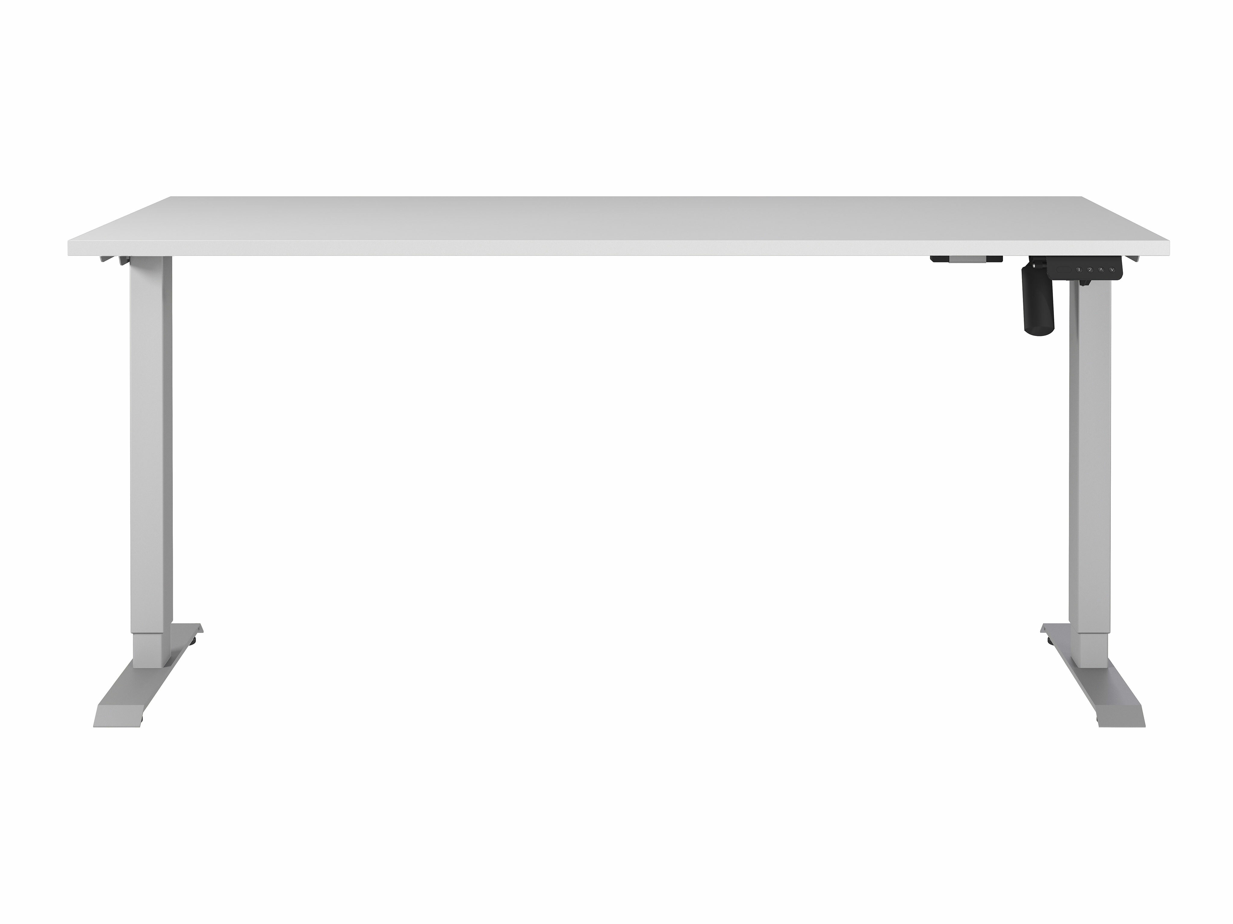Sto sa podesivom visinom Lartesi 117 (Svetloosiva + Srebrna)