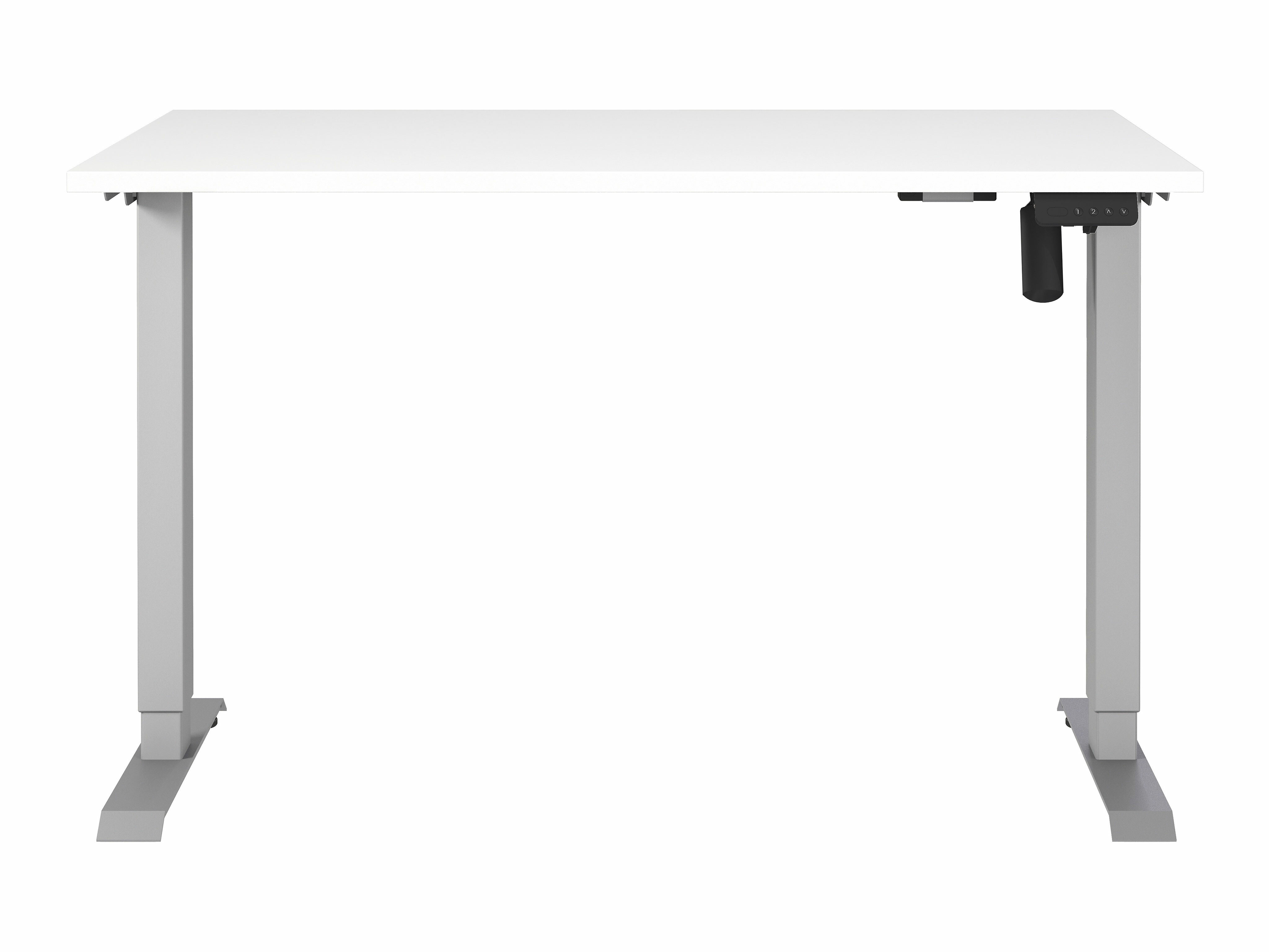 Sto sa podesivom visinom Lartesi 115 (Belo + Srebrna)
