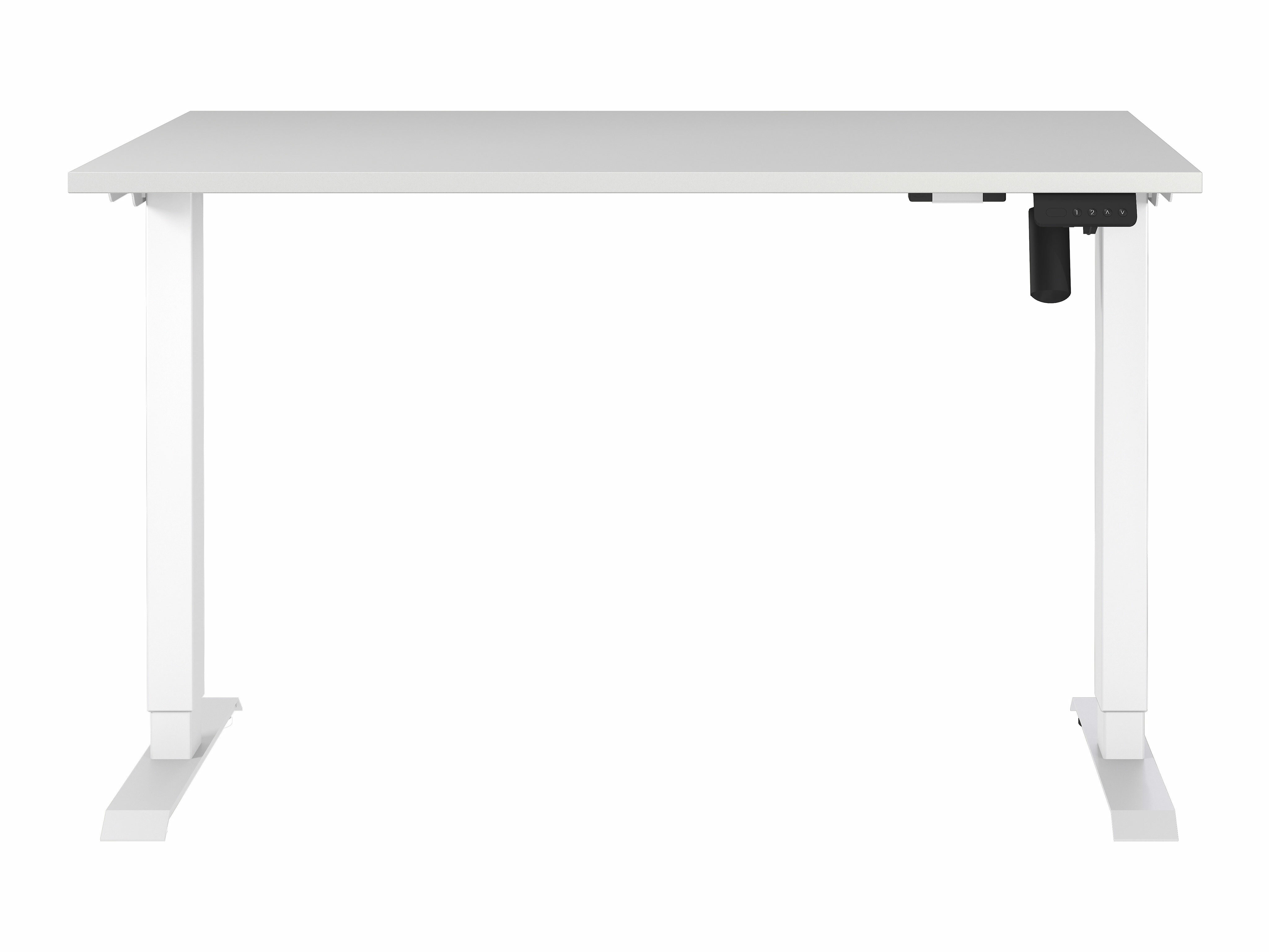 Sto sa podesivom visinom Lartesi 115 (Svetloosiva + Belo)