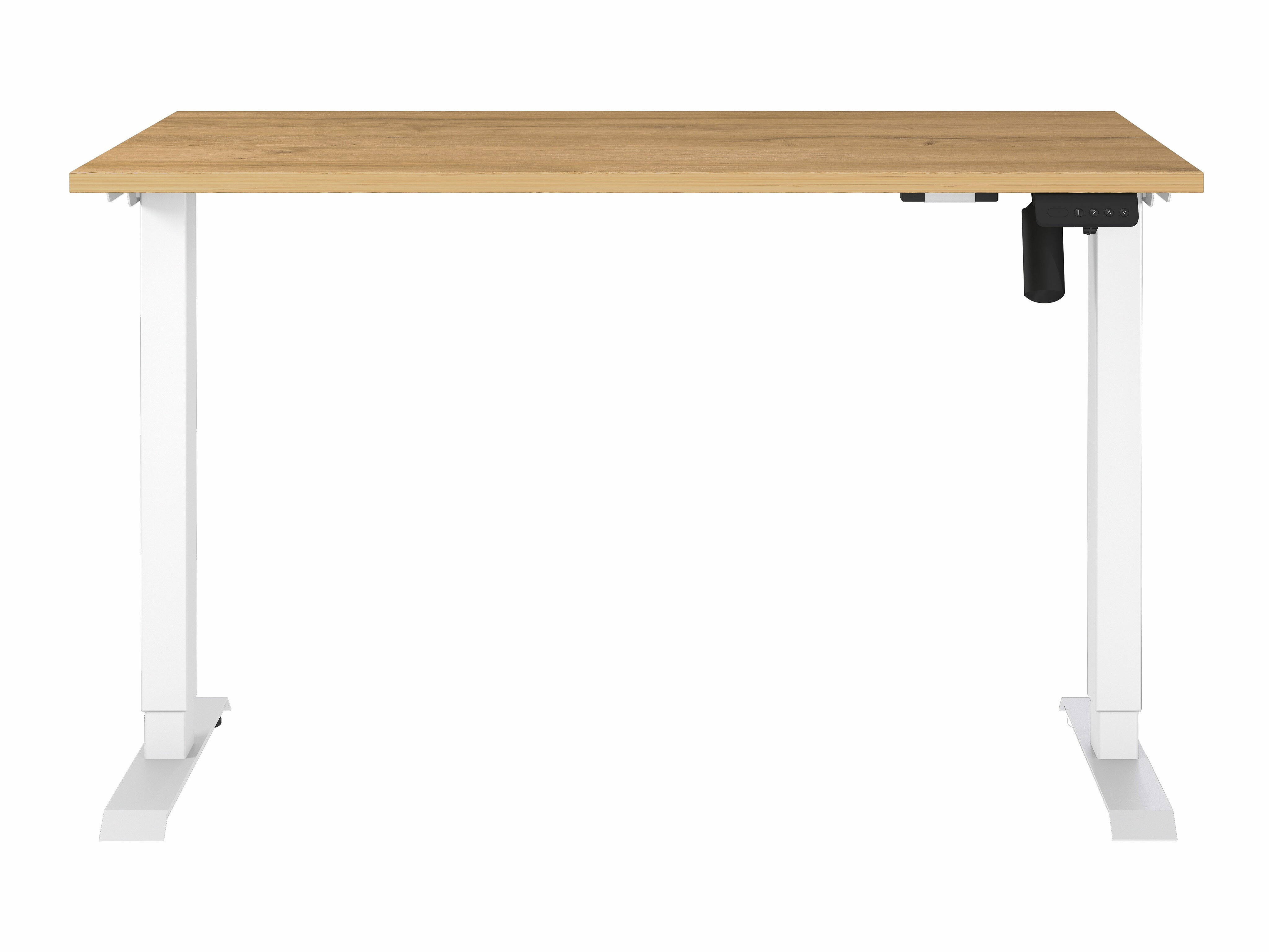 Sto sa podesivom visinom Lartesi 115 (Unuk hrast + Belo)