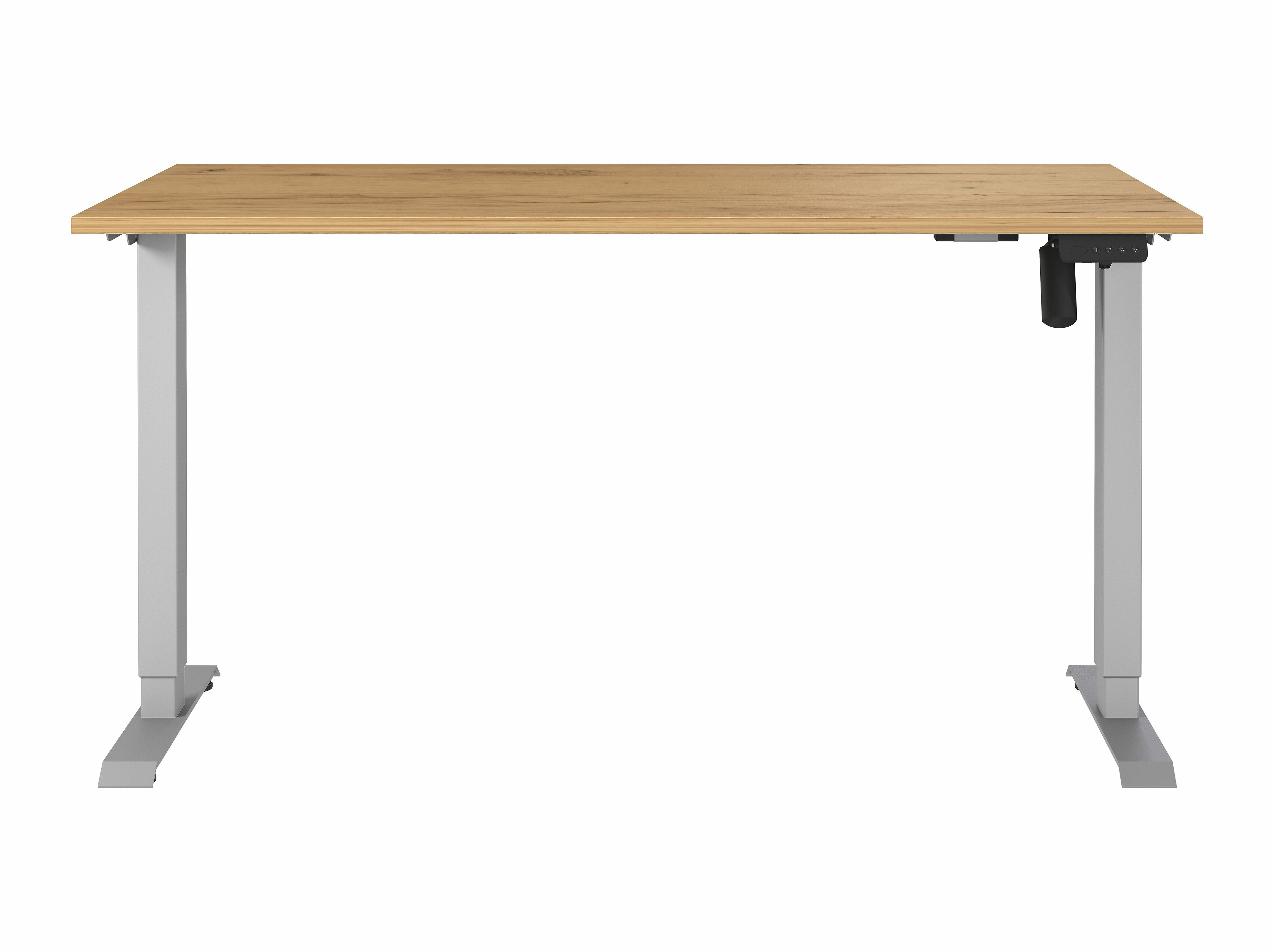 Sto sa podesivom visinom Lartesi 116 (Navarra hrast + Srebrna)