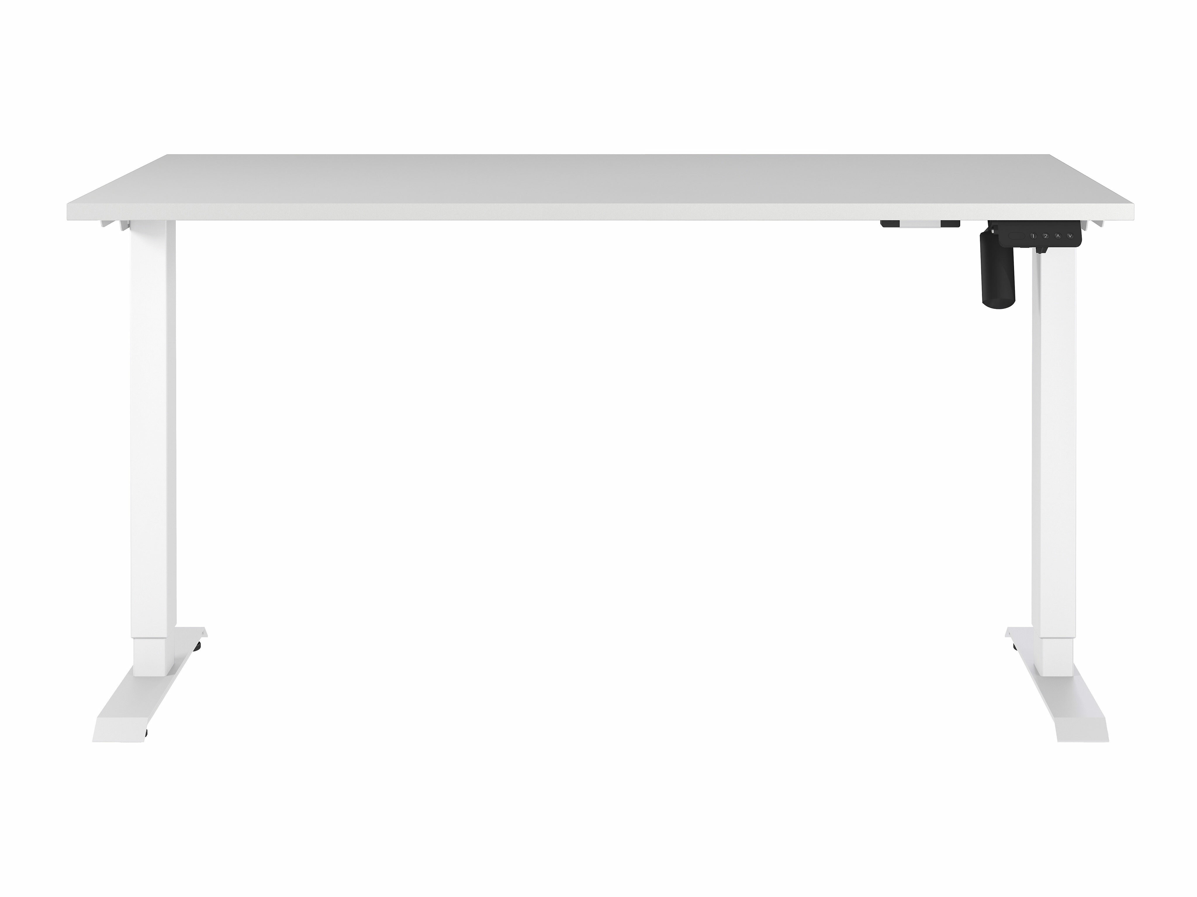 Sto sa podesivom visinom Lartesi 116 (Svetloosiva + Belo)