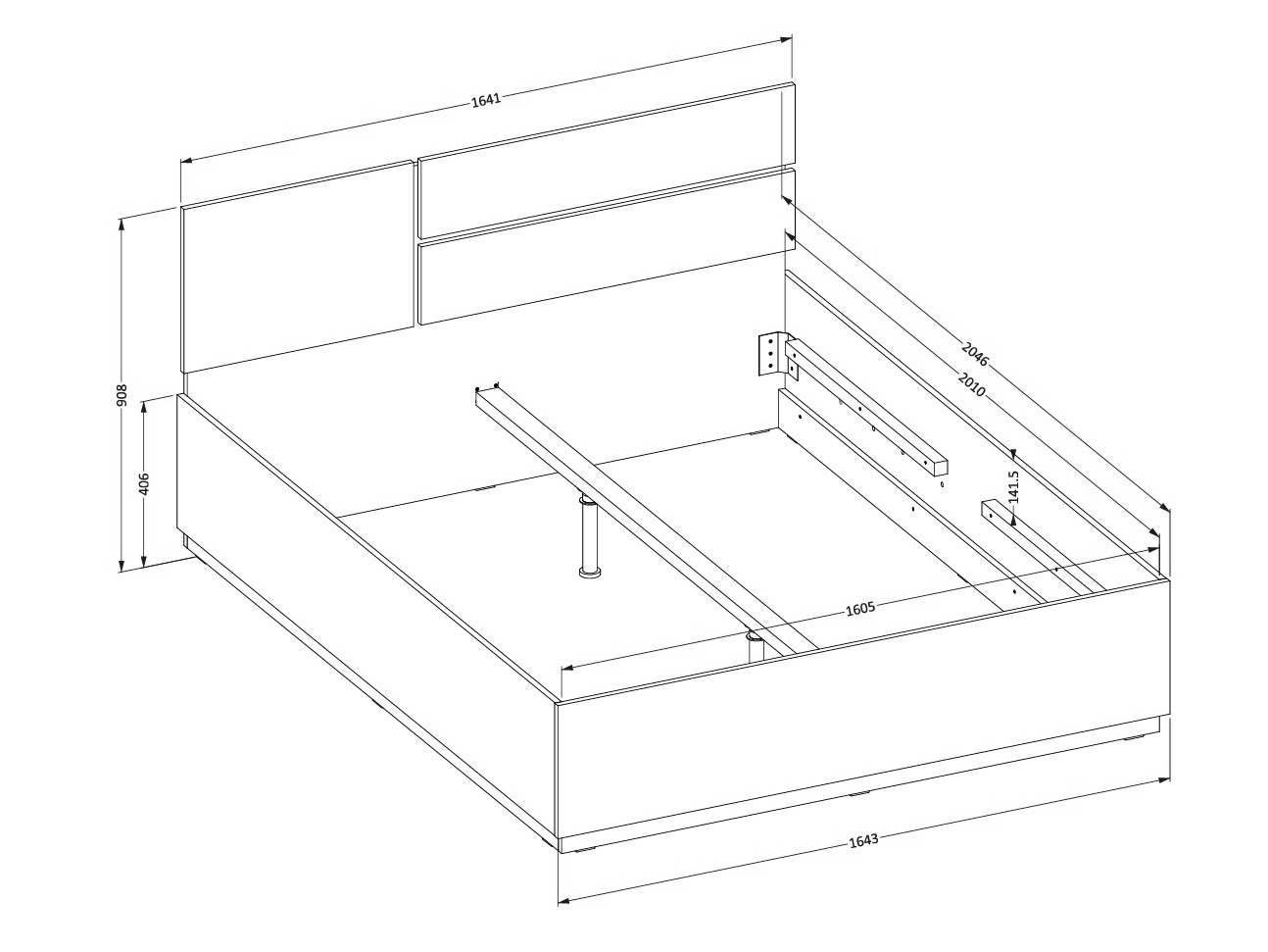 Krevet Alfere 123 (Zelena)