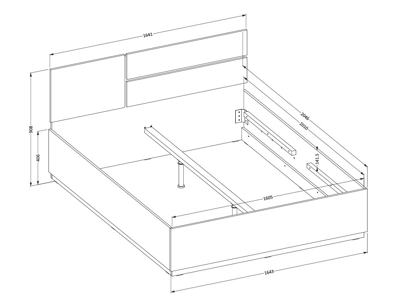 Krevet Alfere 123 (Zelena)