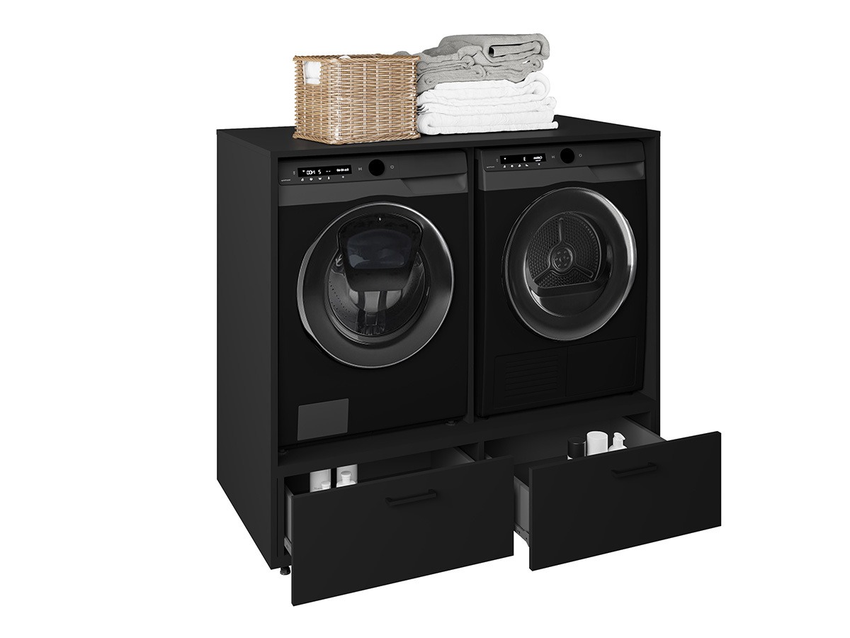 Polica za kupatilo Austin 368 (Crno)