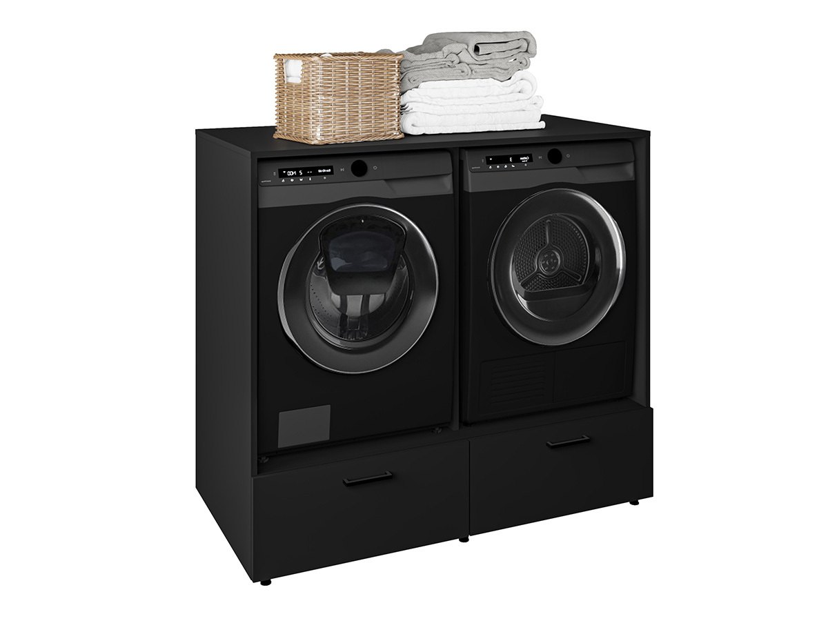 Polica za kupatilo Austin 368 (Crno)