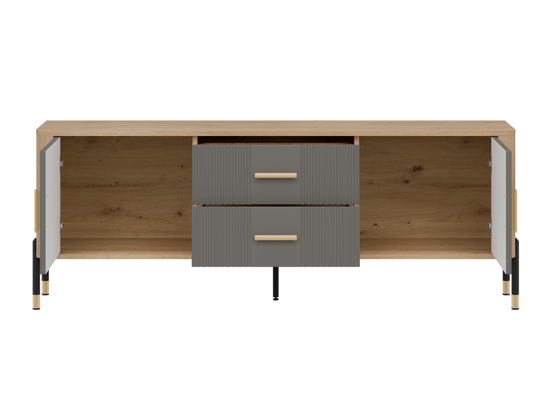 TV komoda Flosora 103 (Sivo)