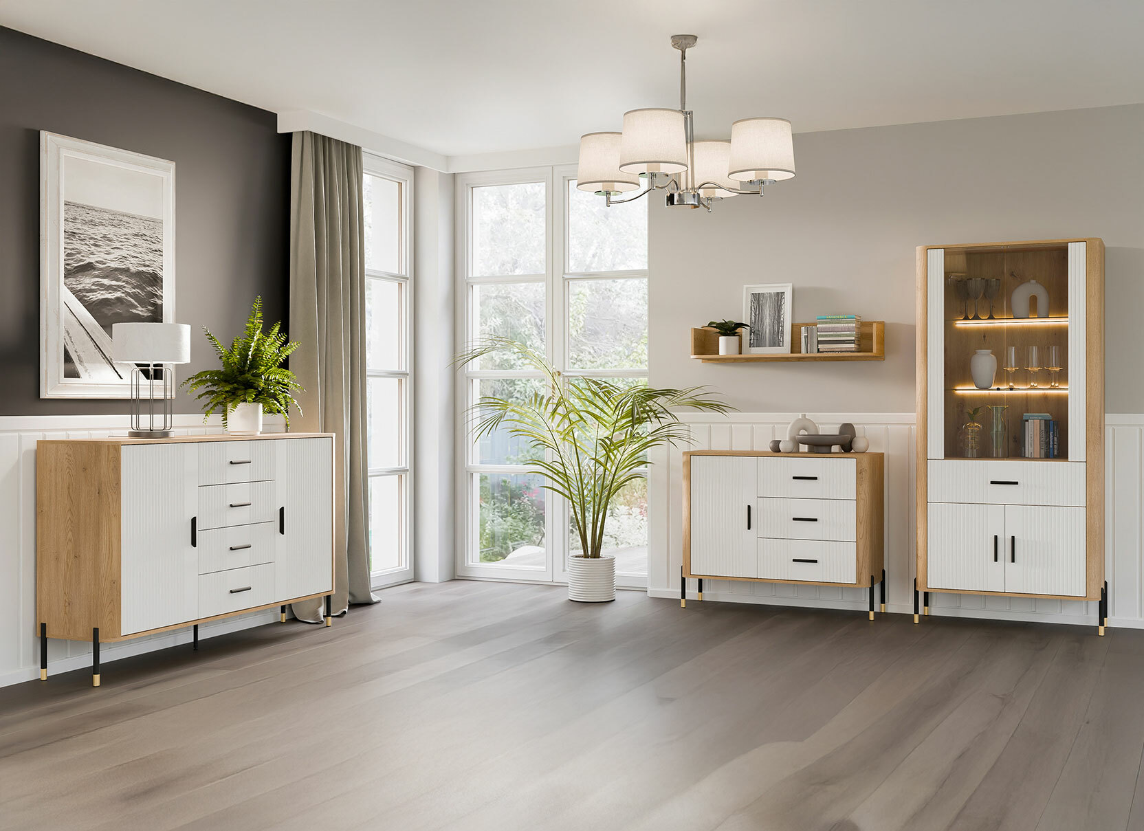 Komoda Flosora 107 (Belo)