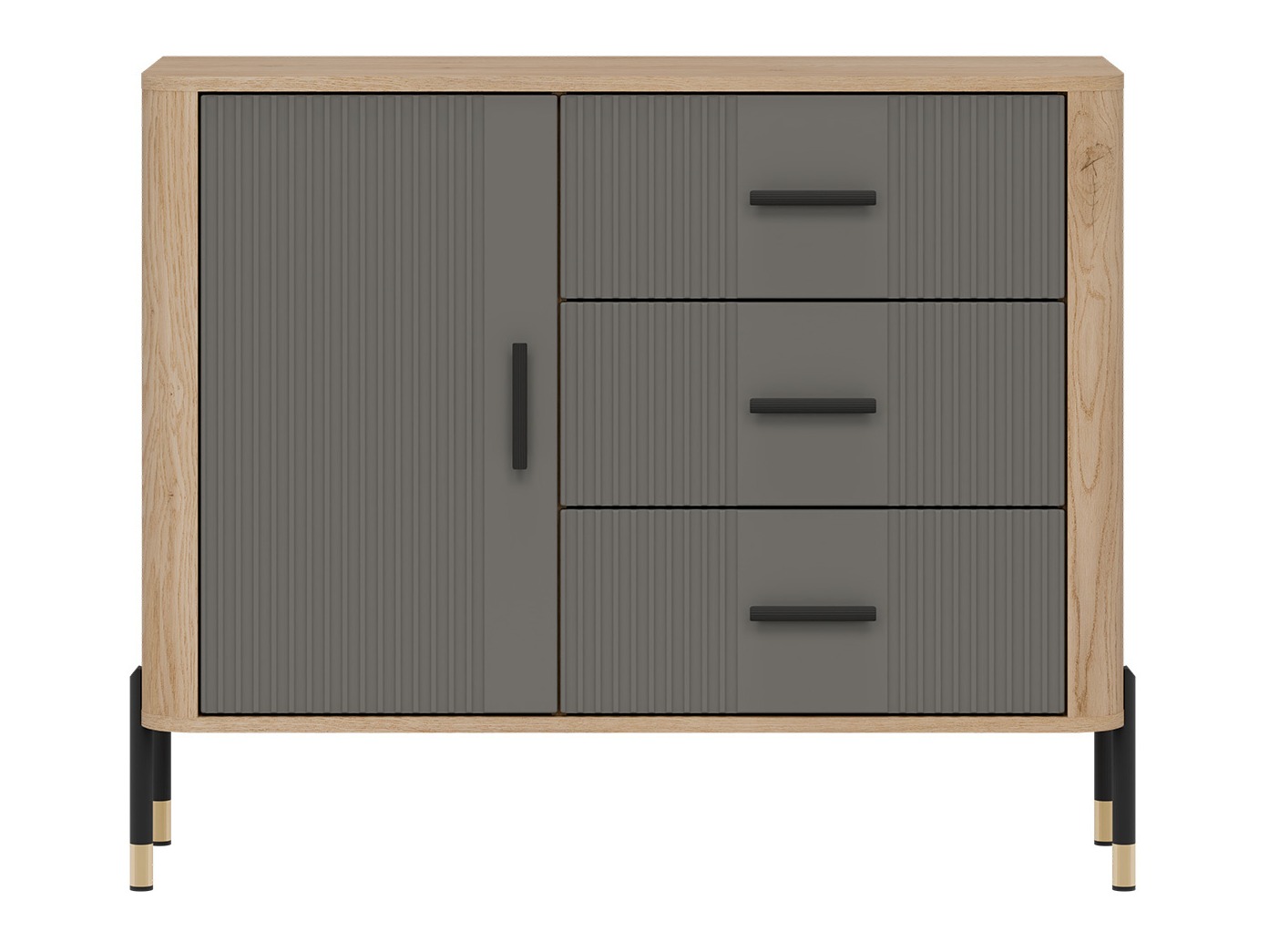 Komoda Flosora 107 (Sivo)