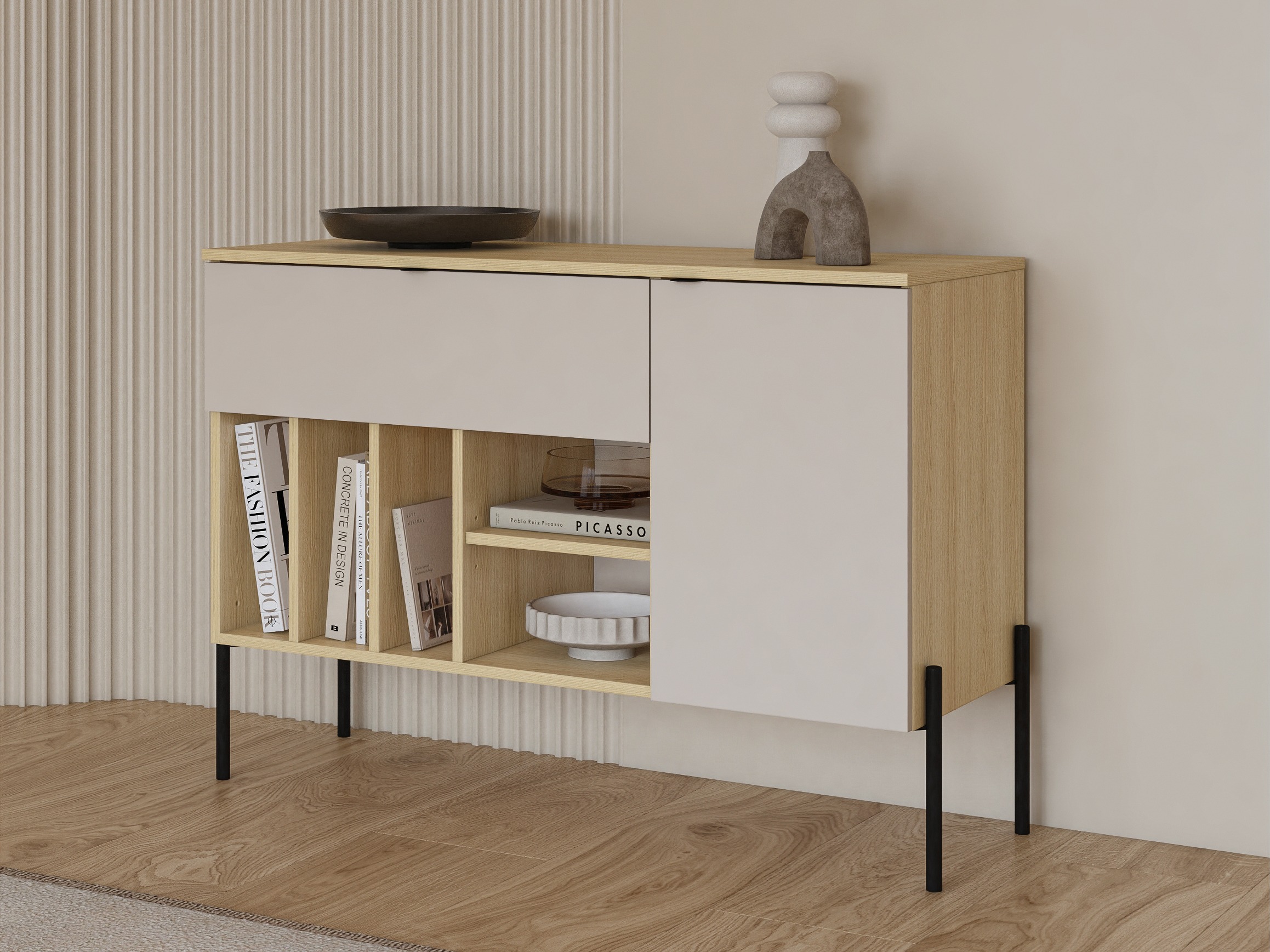 Komoda Levtenu 112 (Hrast + Kašmir)