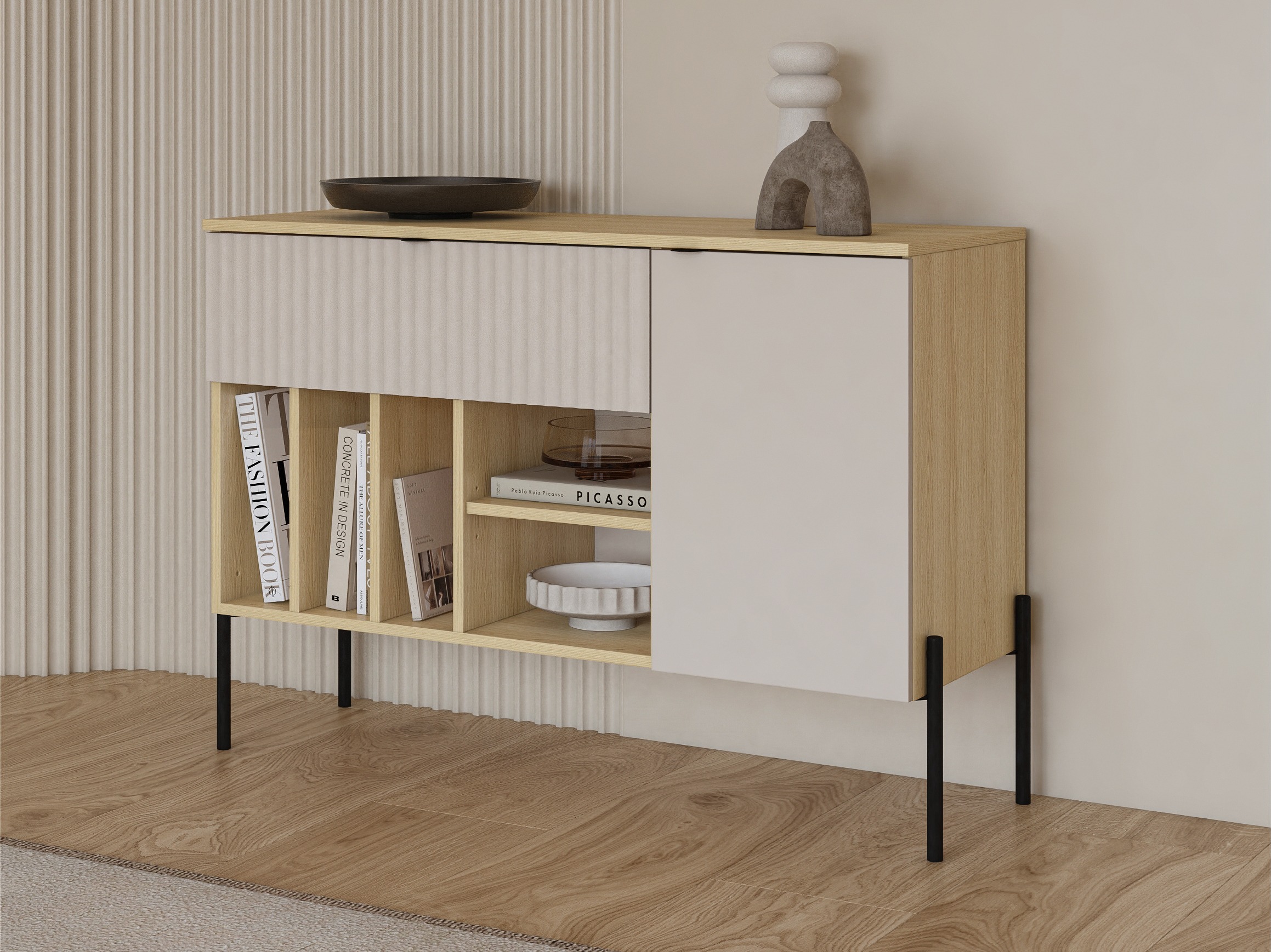 Komoda Levtenu 113 (Hrast + Kašmir)