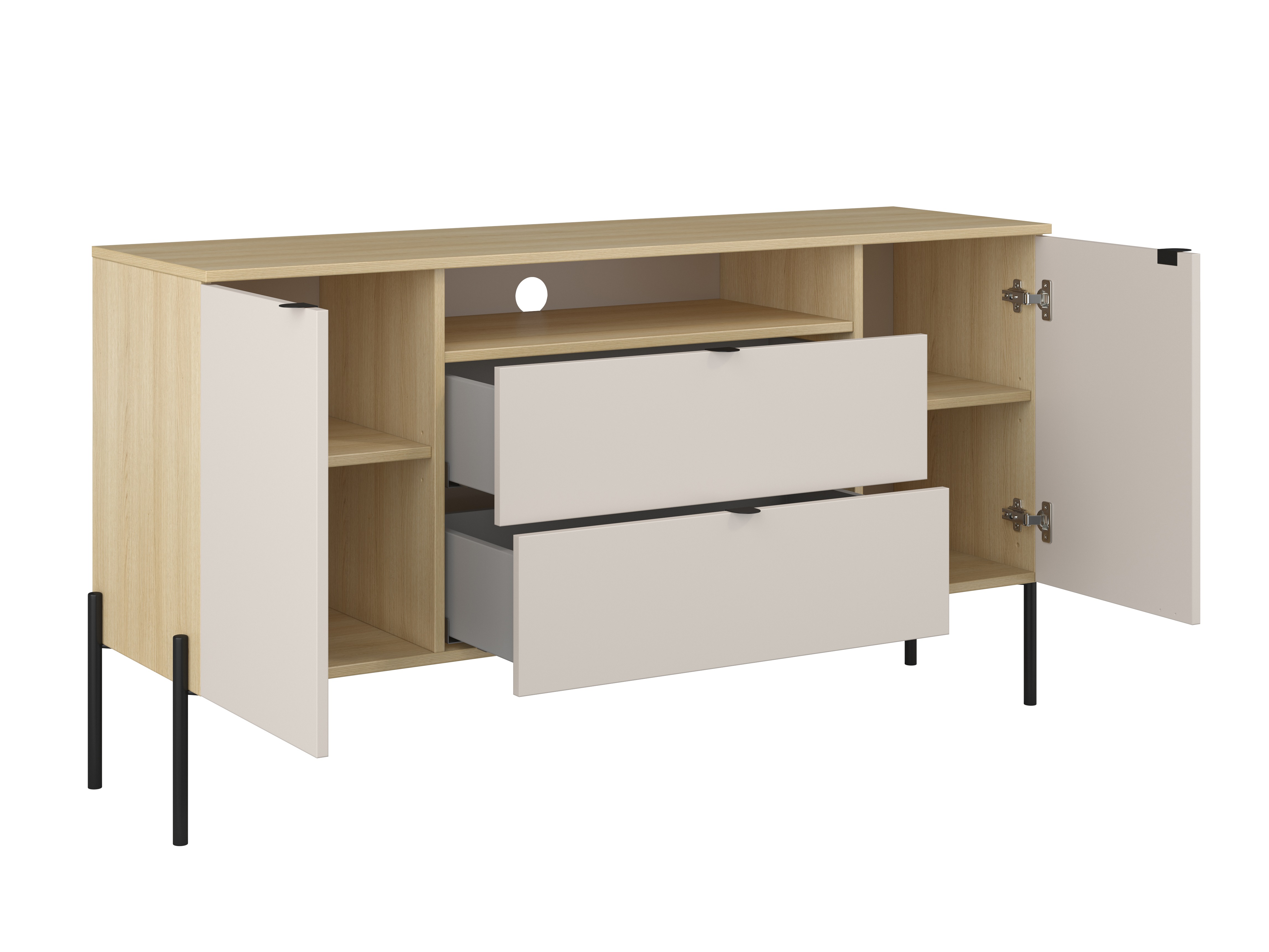 Komoda Levtenu 114 (Hrast + Kašmir)