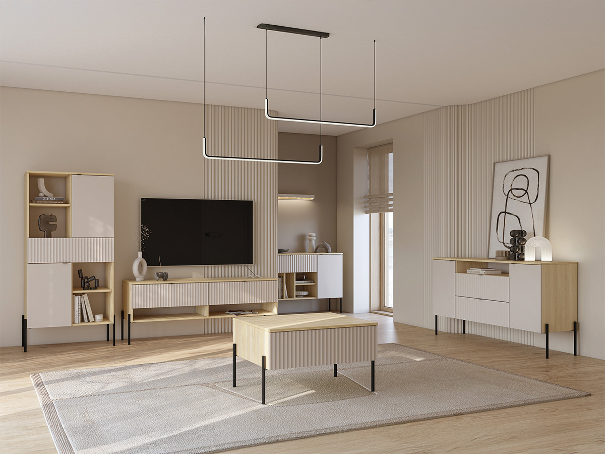 TV sto Levtenu 109 (Hrast + Kašmir)