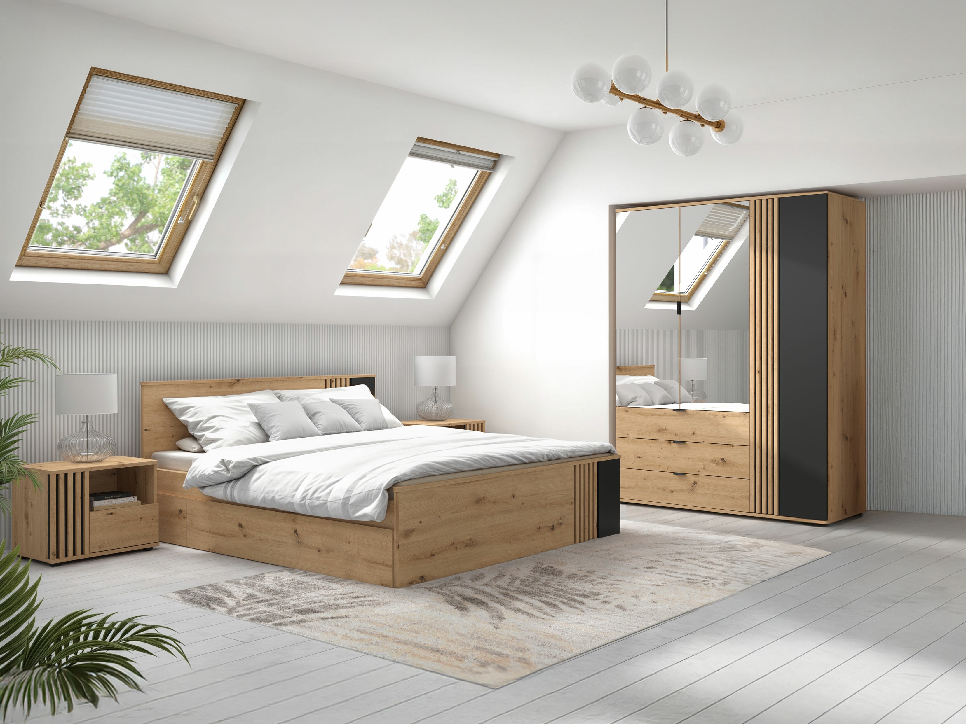 Noćni ormarić Orlnolu 100