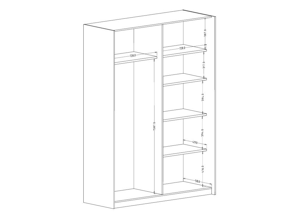 Ormar Austin 371 (Bež)