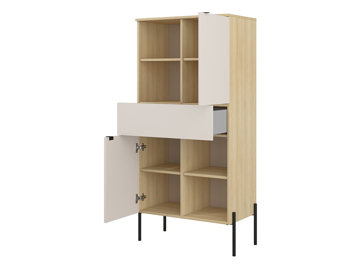 Set za dnevnu sobu Levtenu 118 (Hrast + Kašmir)