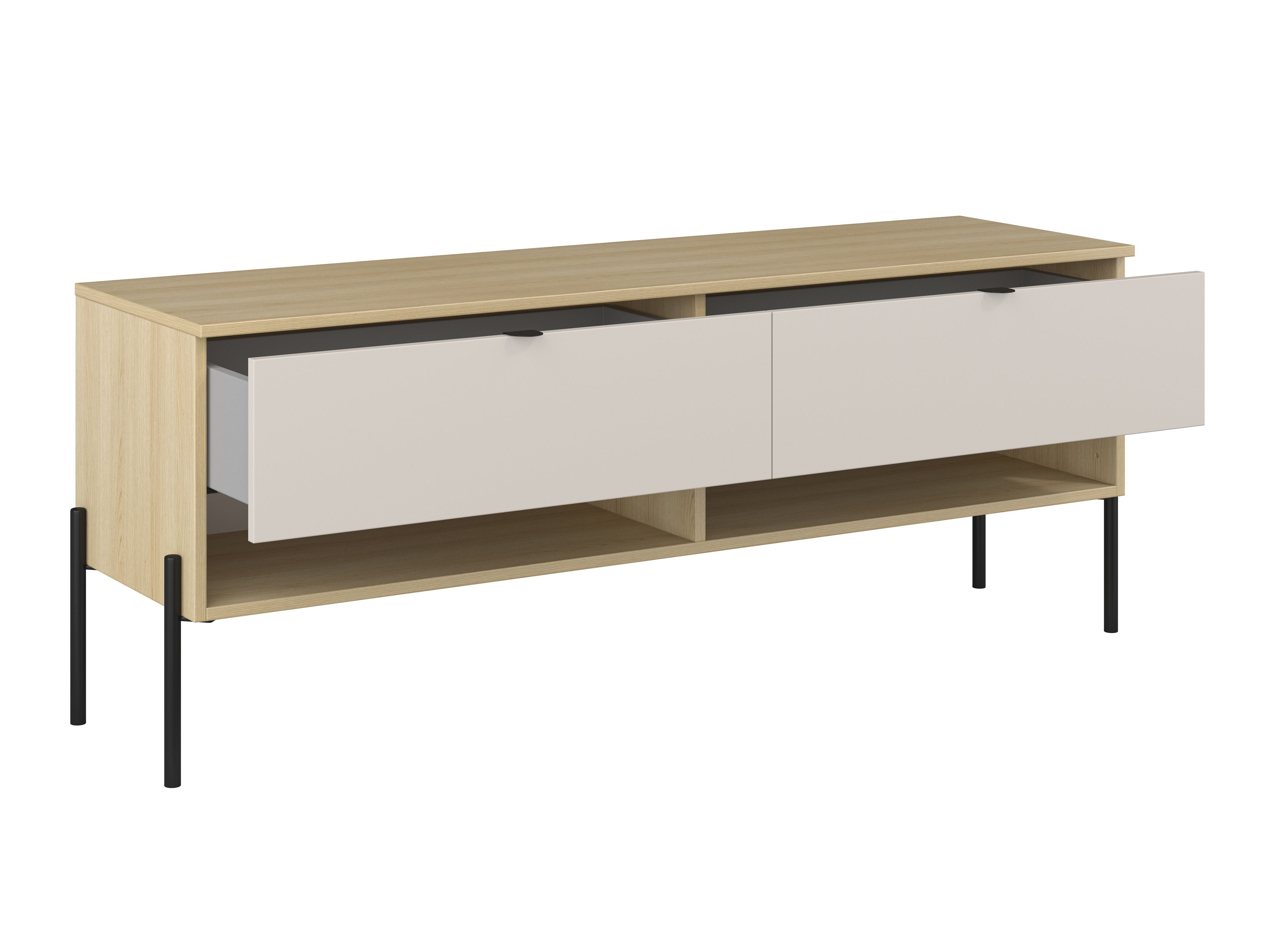 Set za dnevnu sobu Levtenu 118 (Hrast + Kašmir)