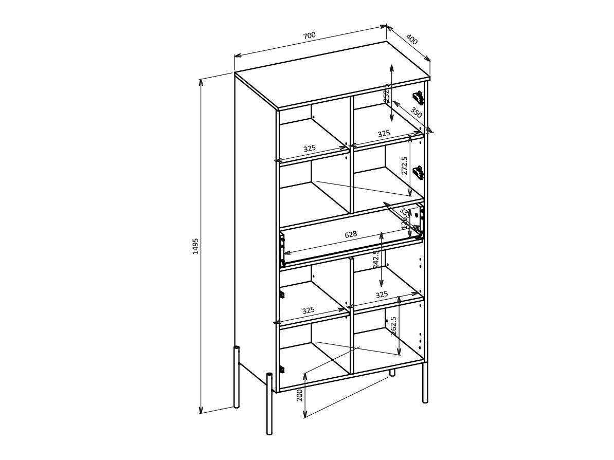 Set za dnevnu sobu Levtenu 118 (Kašmir)