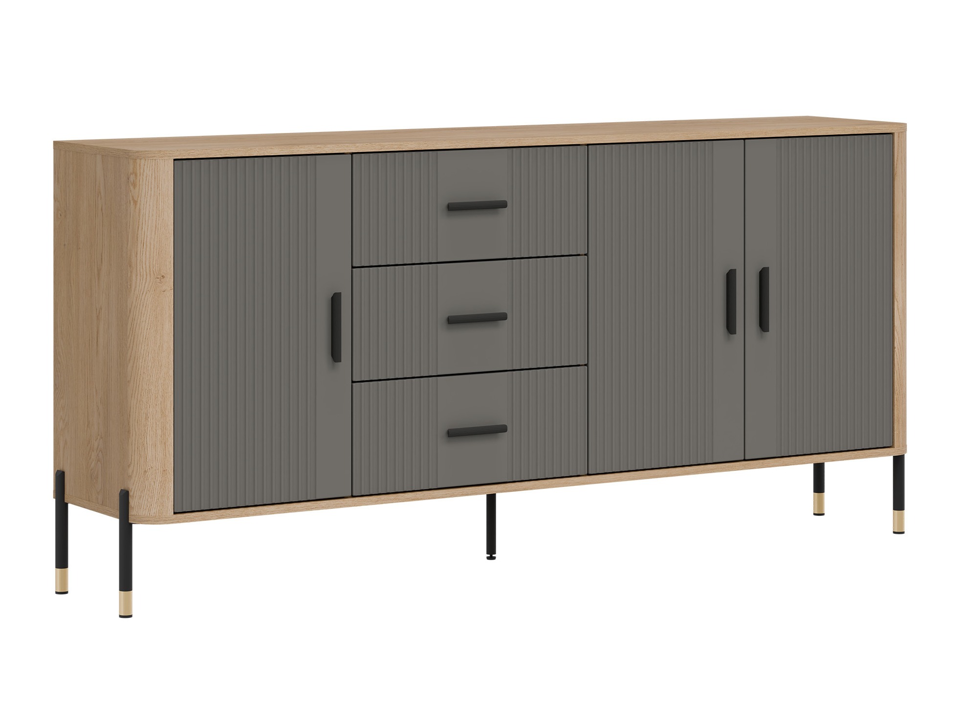 Komoda Flosora 115 (Sivo)