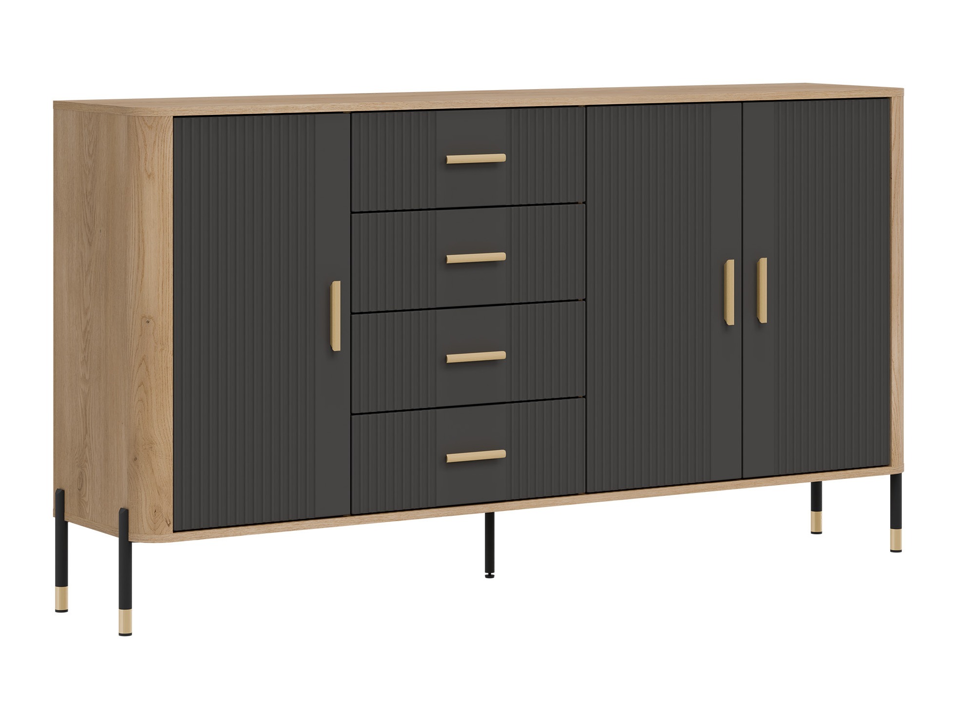 Komoda Flosora 121 (Antracit)