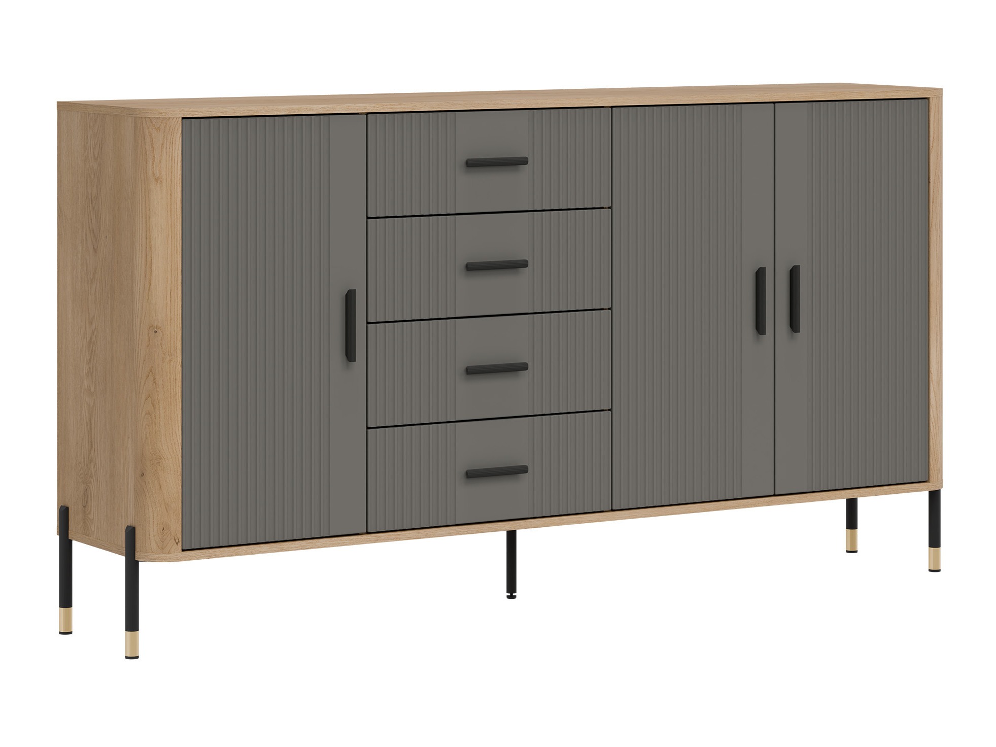 Komoda Flosora 121 (Sivo)