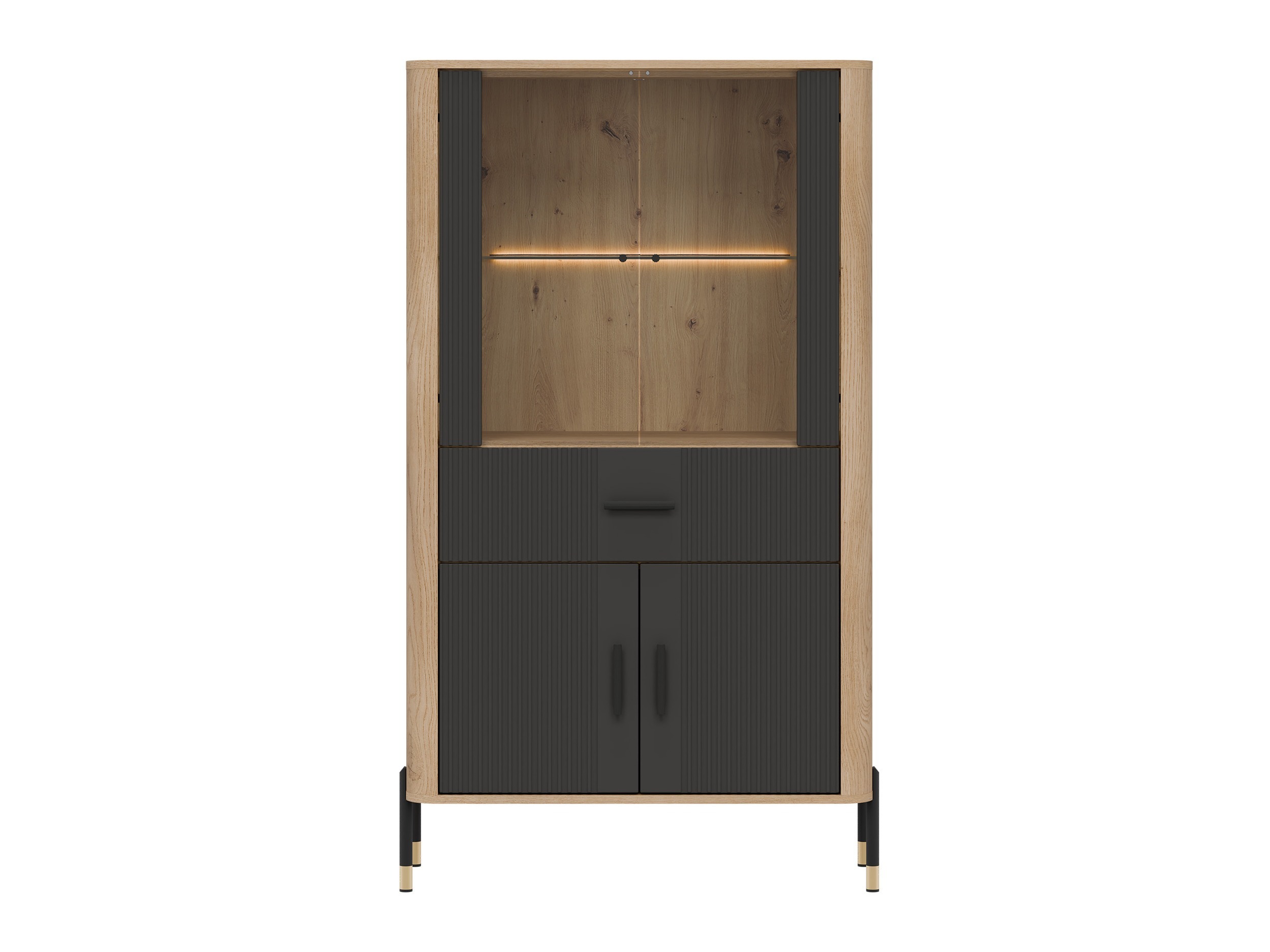 Polica Flosora 125 (Antracit)