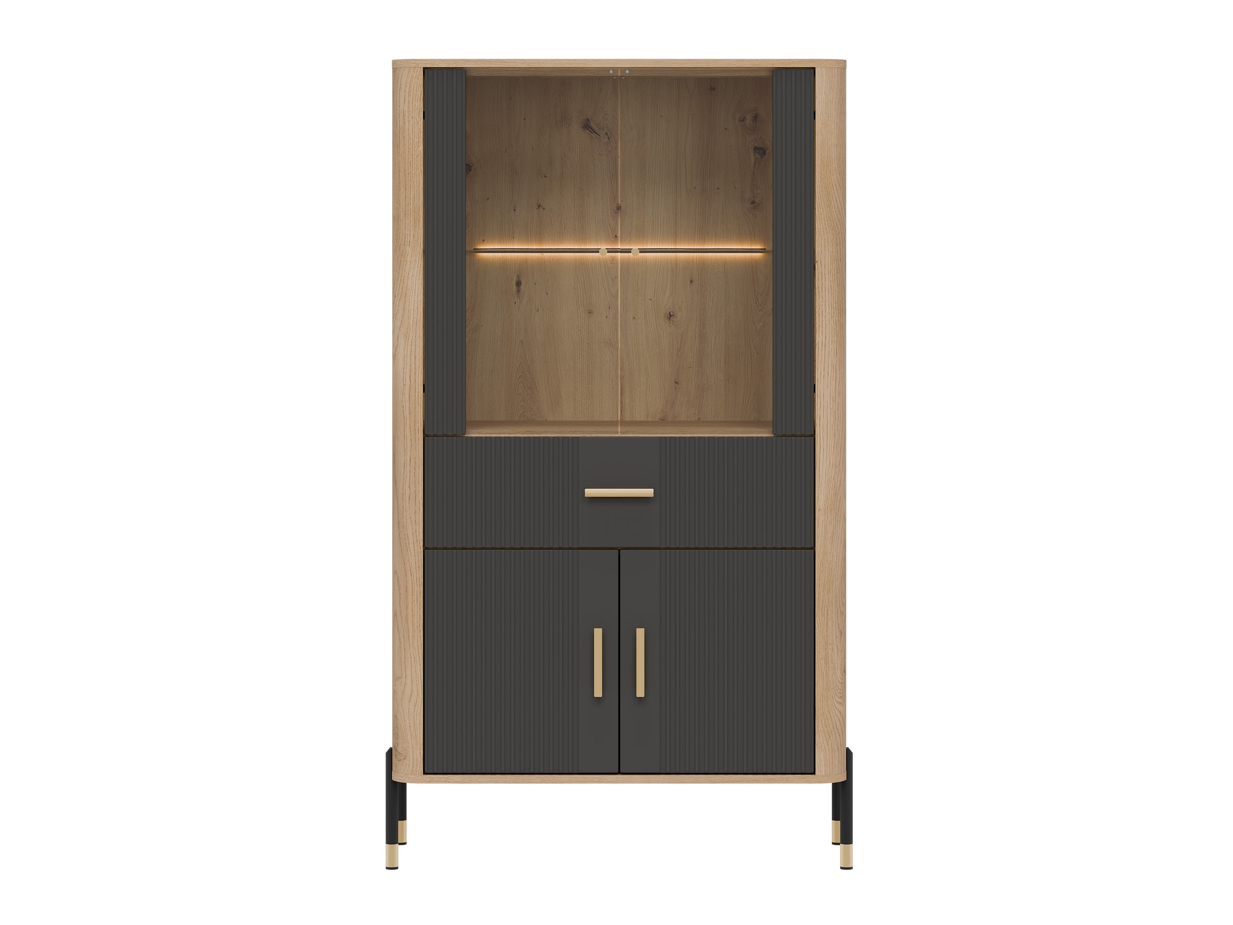 Polica Flosora 125 (Antracit)