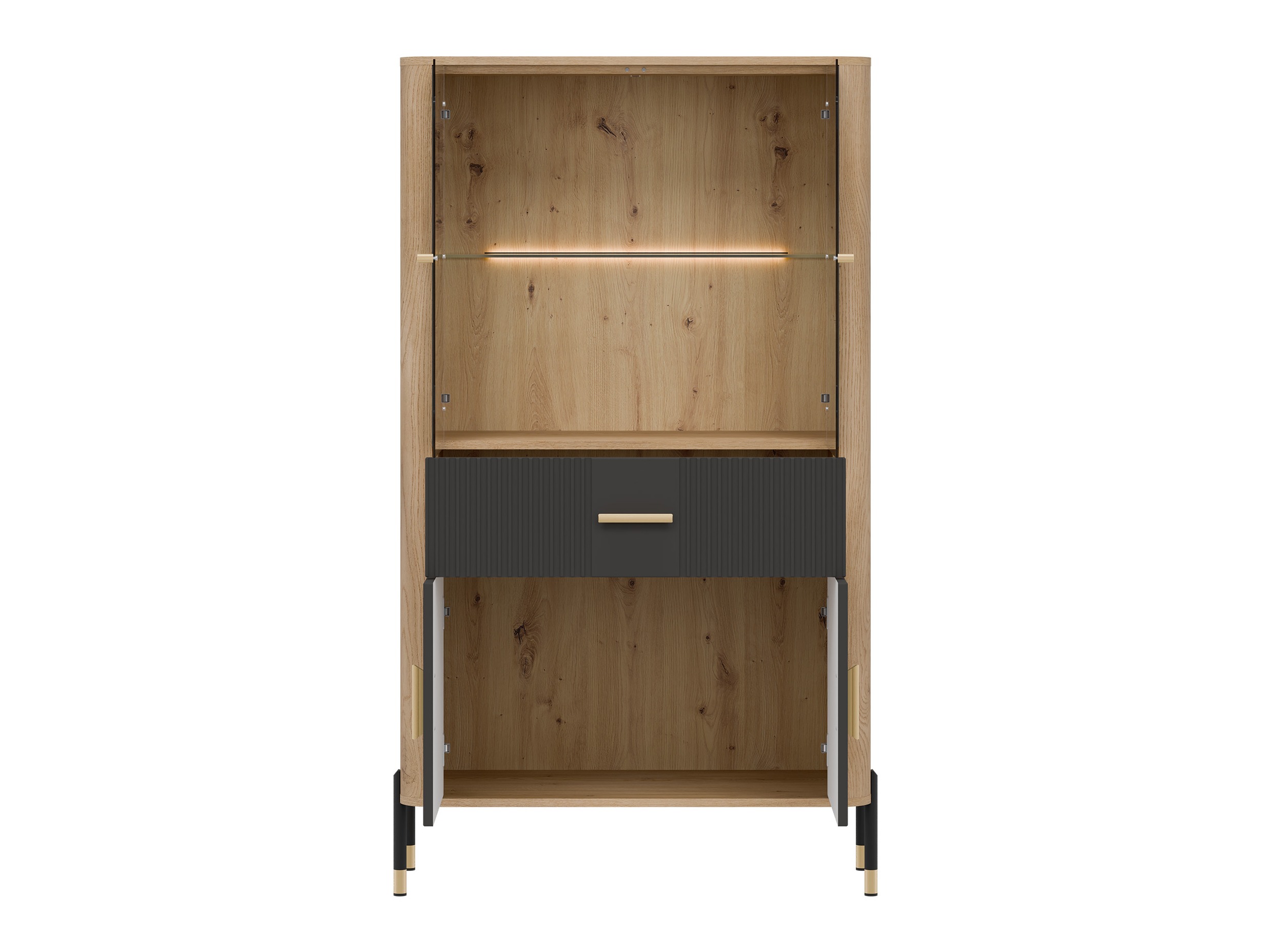 Polica Flosora 125 (Antracit)