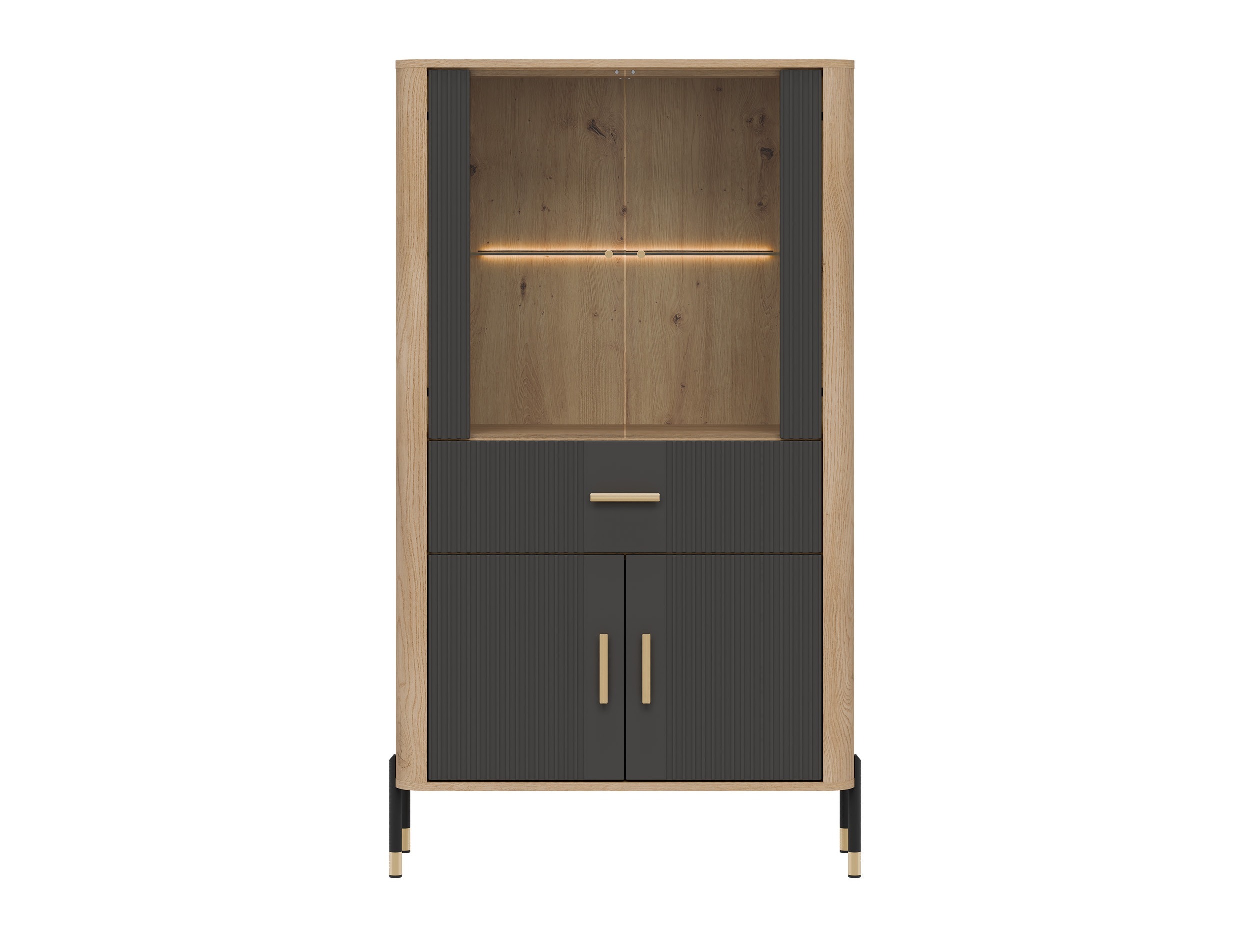 Polica Flosora 125 (Antracit)