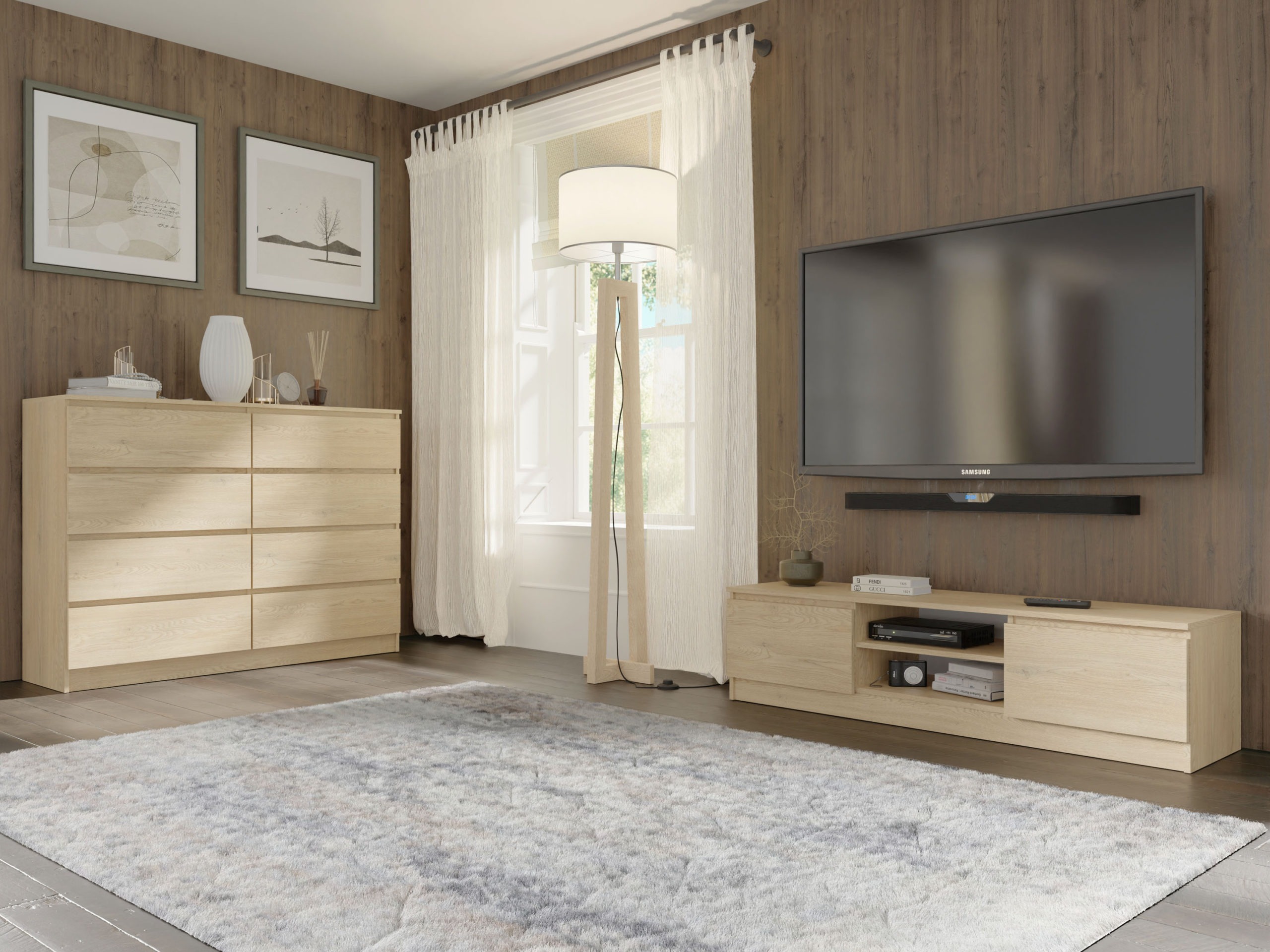 TV komoda Buffalo 198 (Hrast)