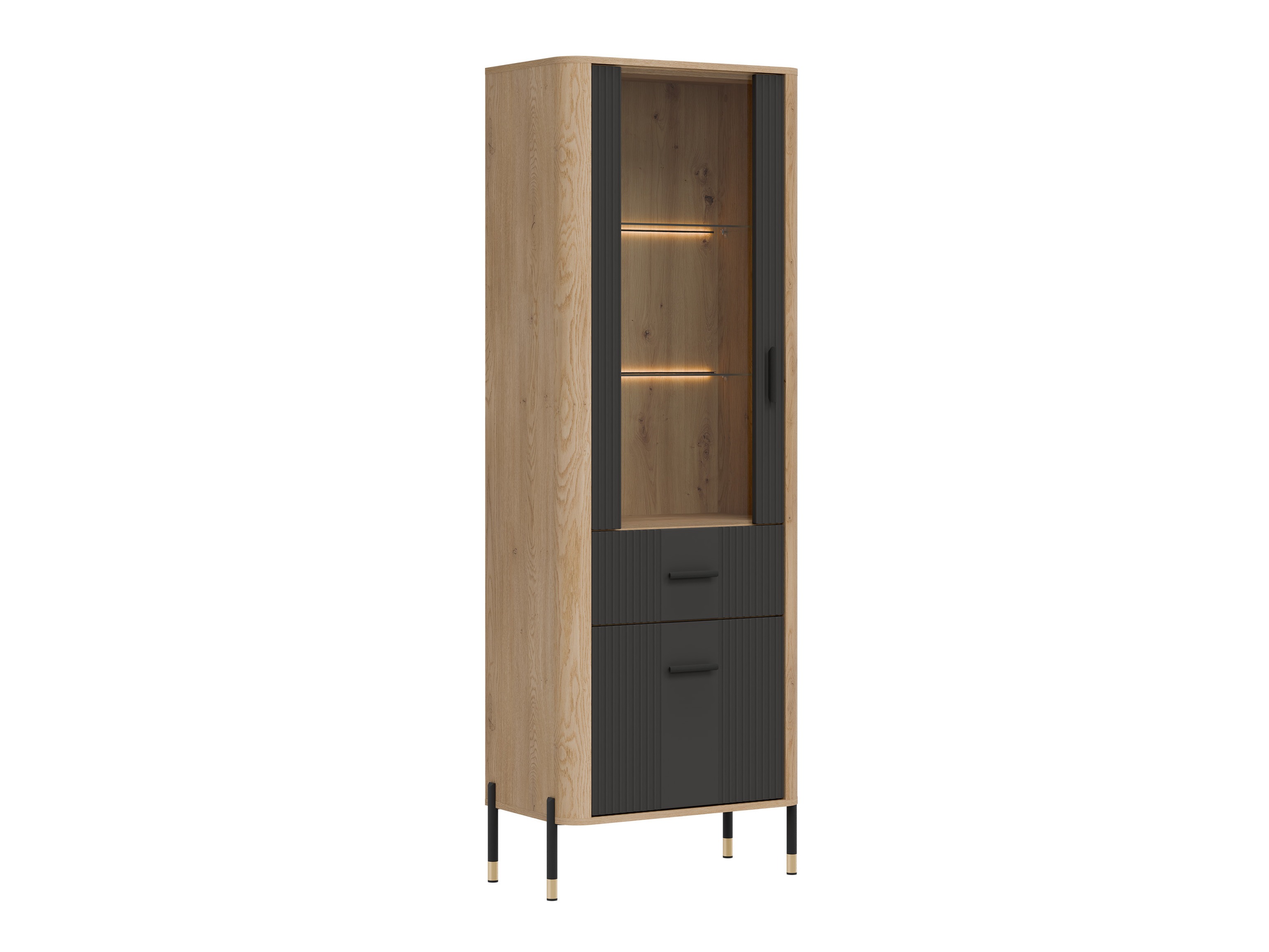 Polica Flosora 127 (Antracit)