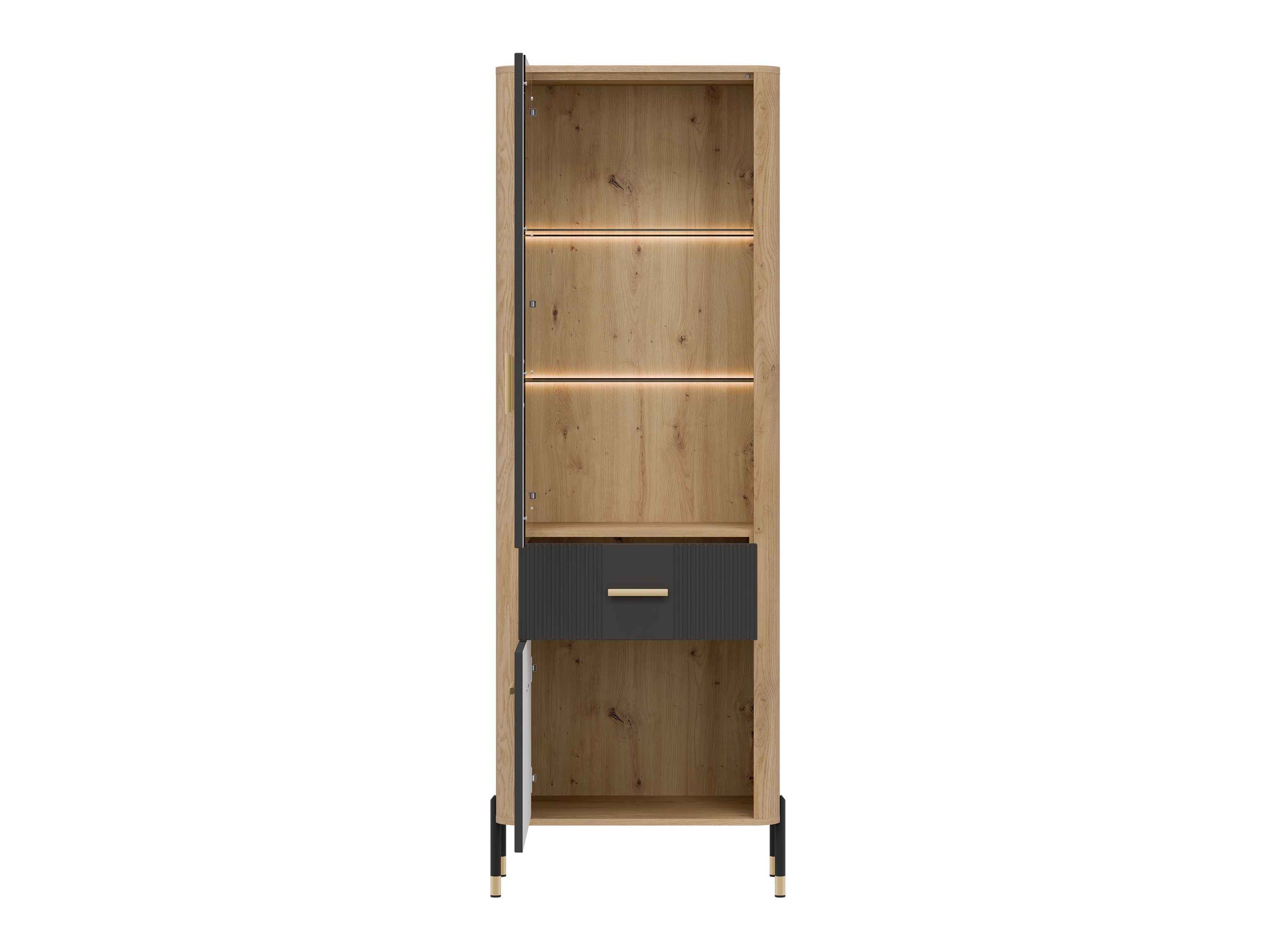 Polica Flosora 127 (Antracit)