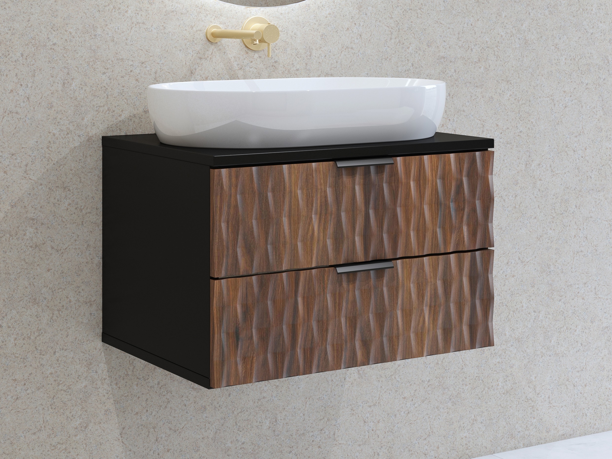 Viseći kupatilski element za lavabo Elitese 102