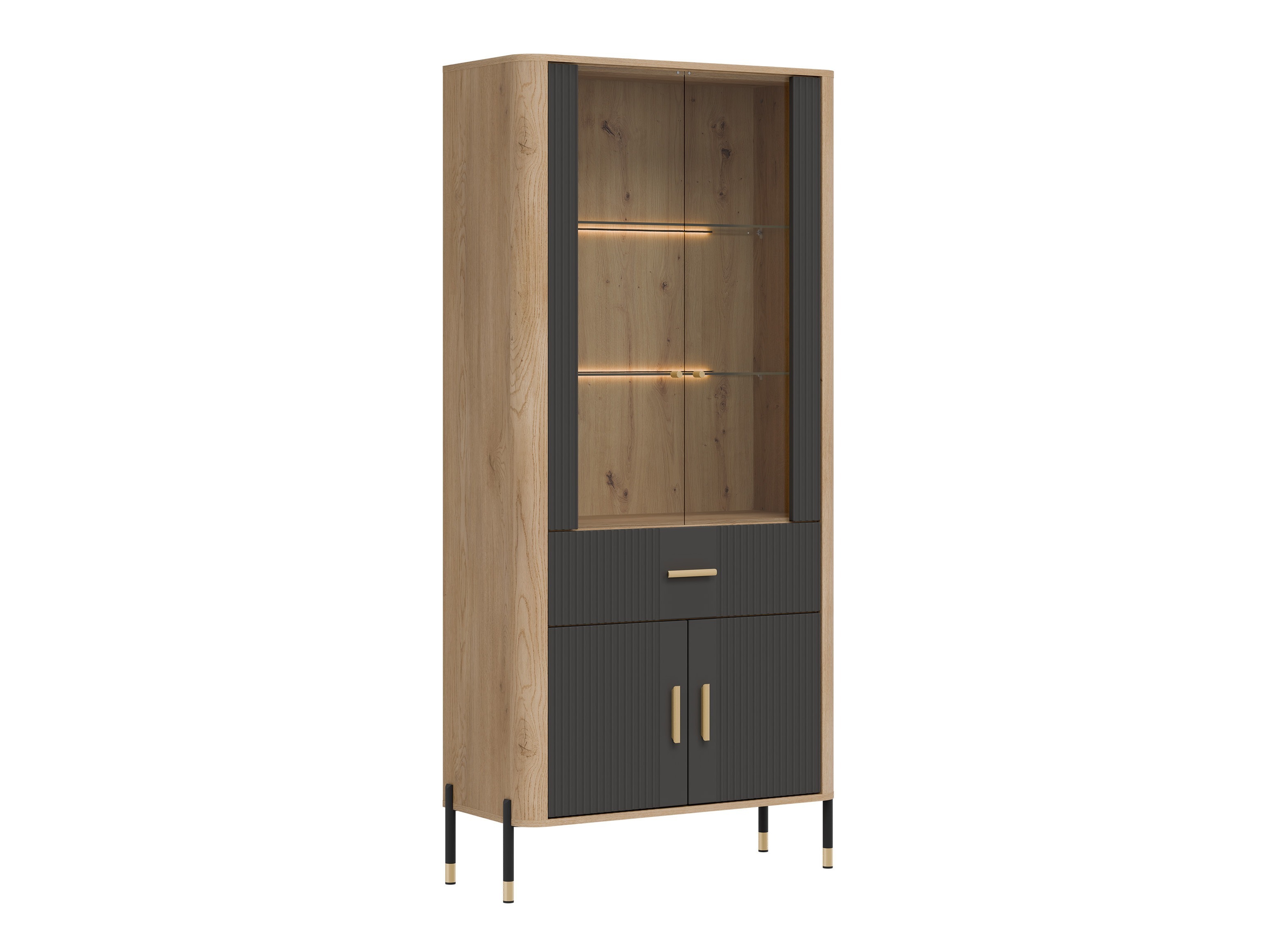Polica Flosora 129 (Antracit)