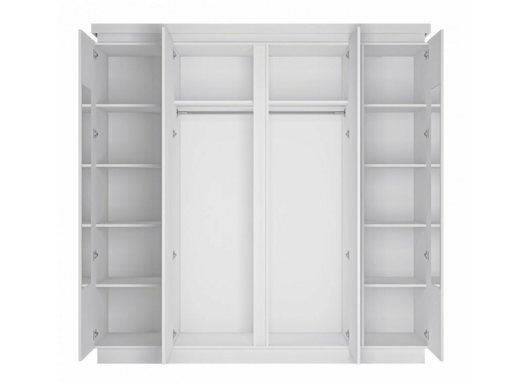 Set spavaća soba Feldeli 122 (Belo + Sjajno belo)