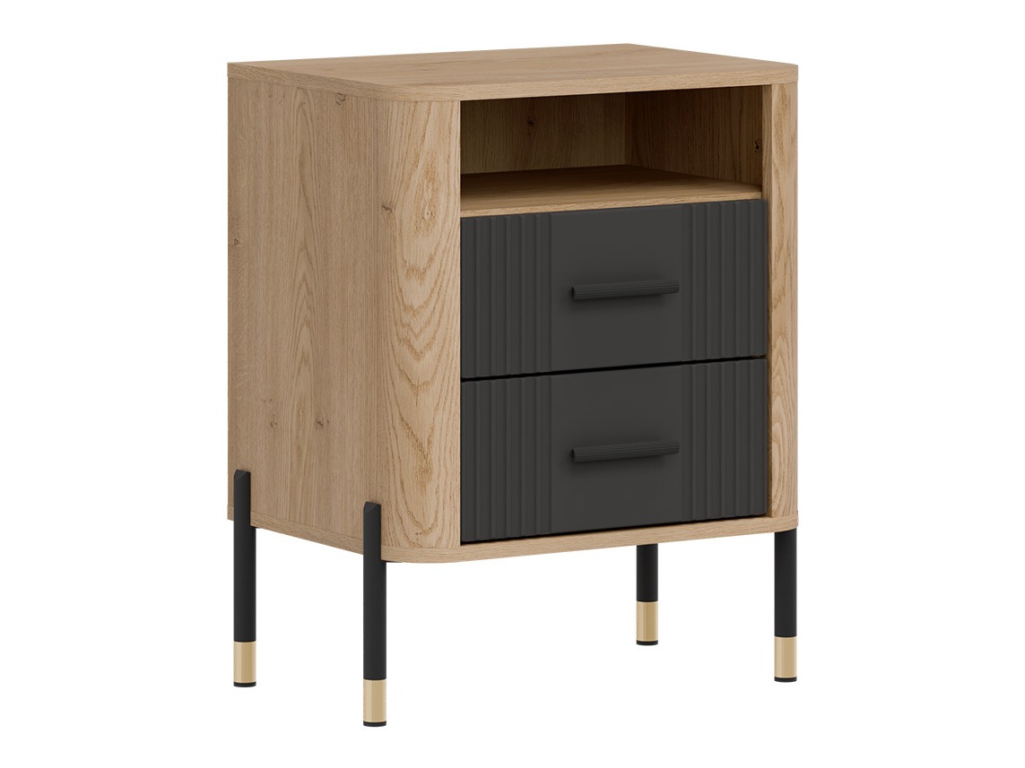 Noćni ormarić Flosora 142 (Antracit)