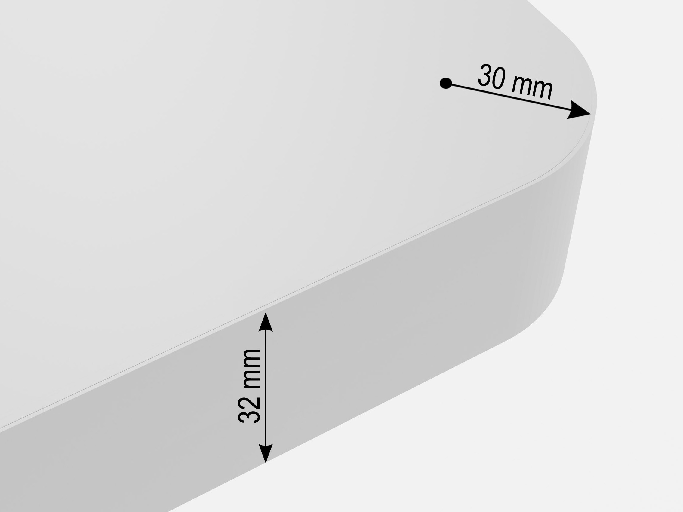 Sto sa podesivom visinom Buffalo 184 (Belo)