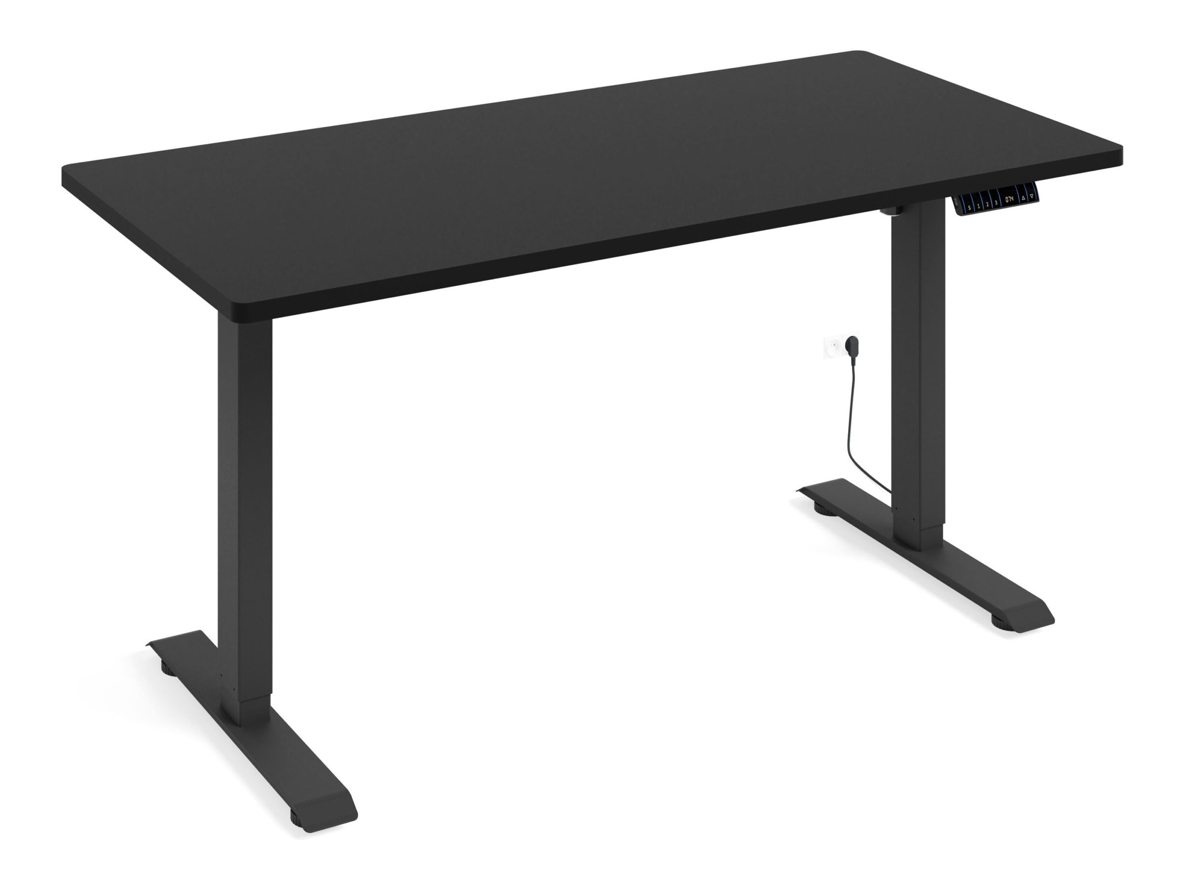 Sto sa podesivom visinom Buffalo 184 (Crno)