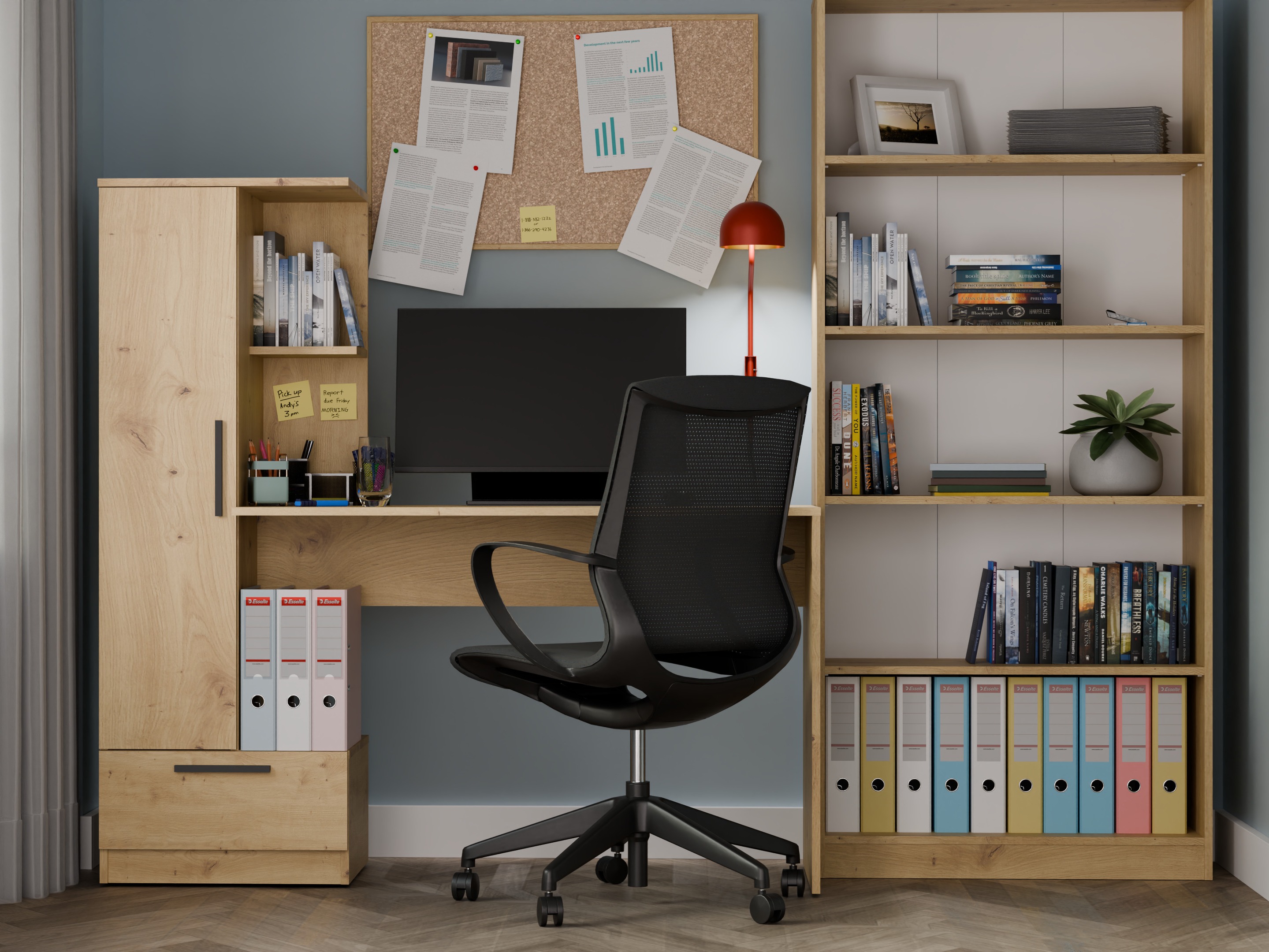 Kancelarijski sto Mandeville 321 (Artisan hrast)