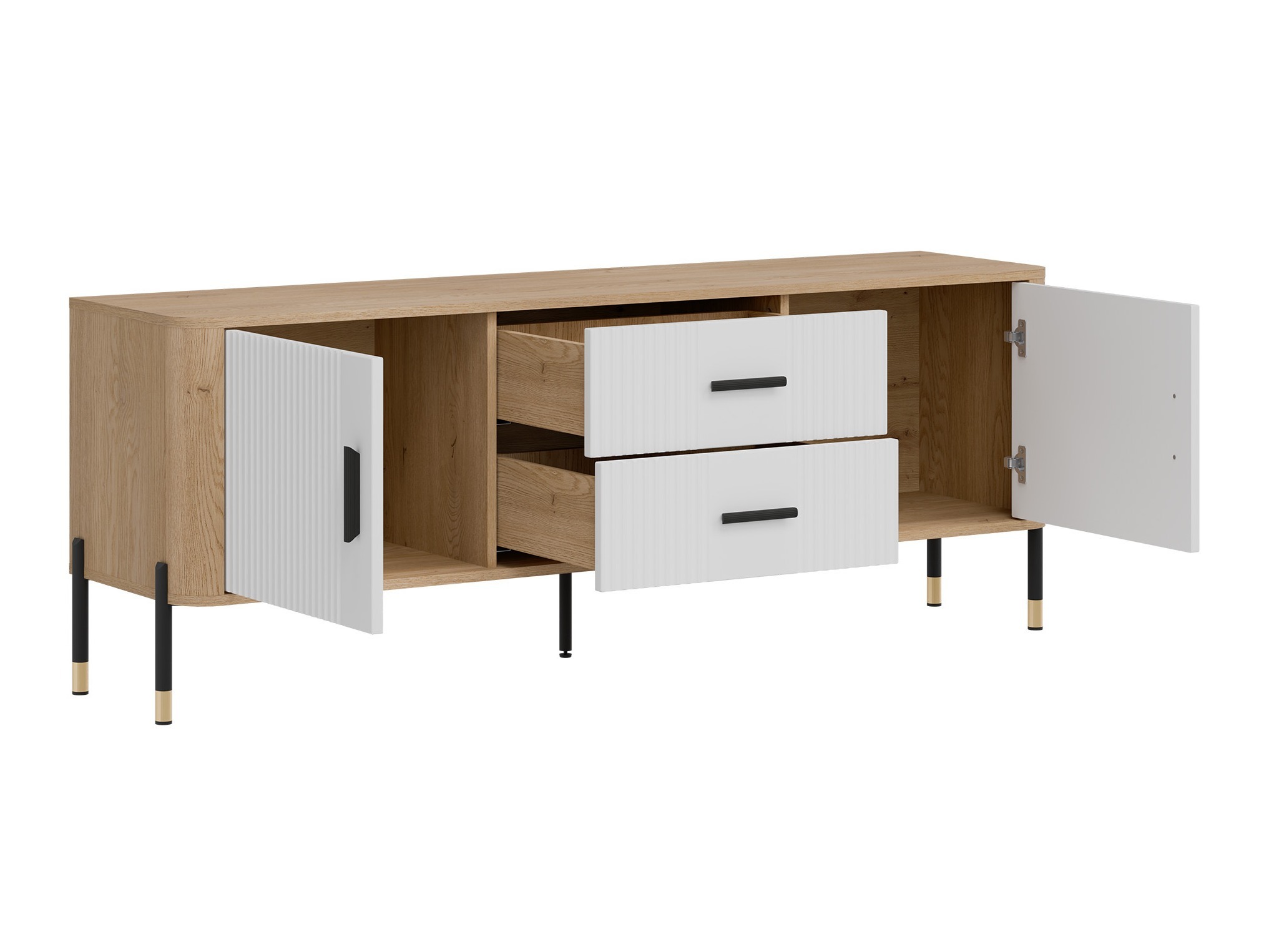 Set za dnevnu sobu Flosora 147 (Belo)