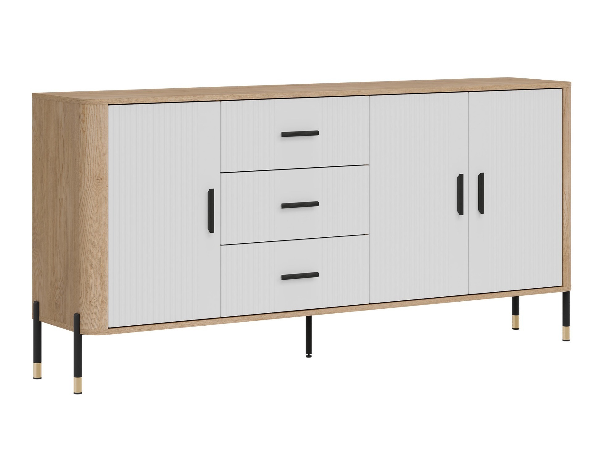 Set za dnevnu sobu Flosora 147 (Belo)