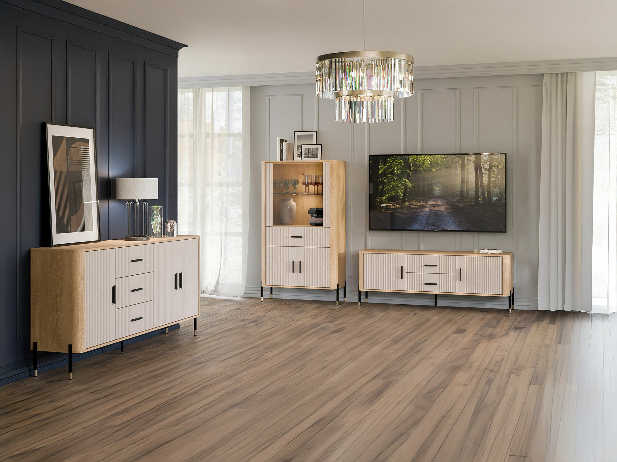 Set za dnevnu sobu Flosora 147 (Kašmir)