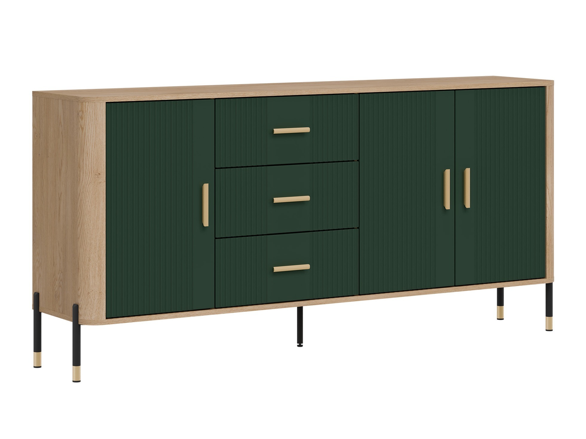 Set za dnevnu sobu Flosora 147 (Zelena)