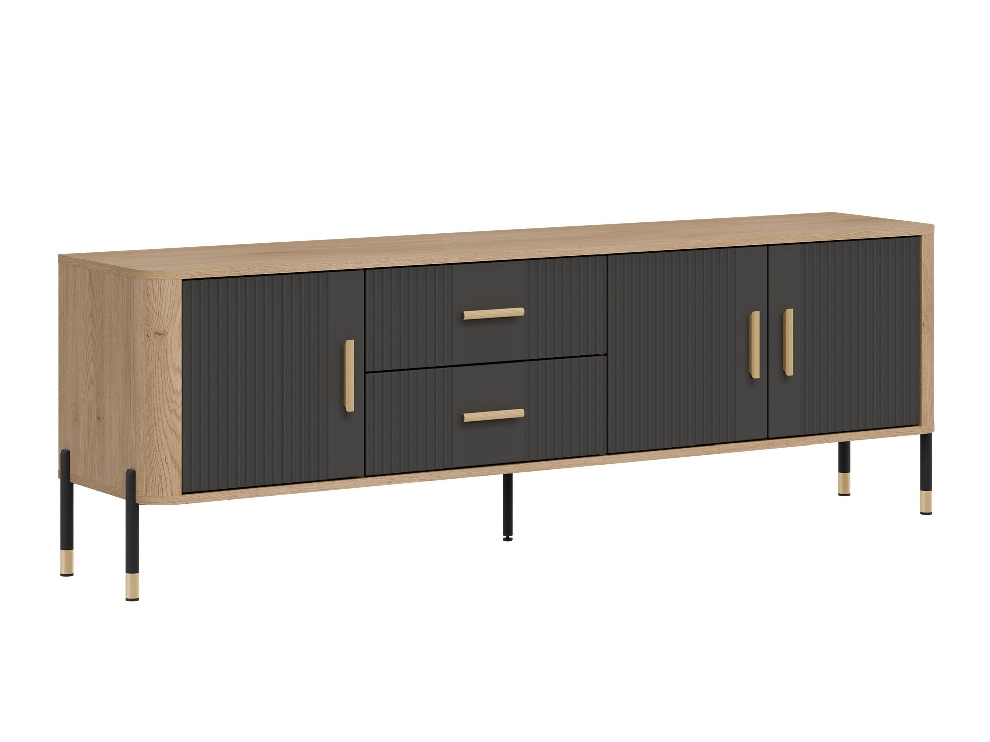 Set za dnevnu sobu Flosora 148 (Antracit)