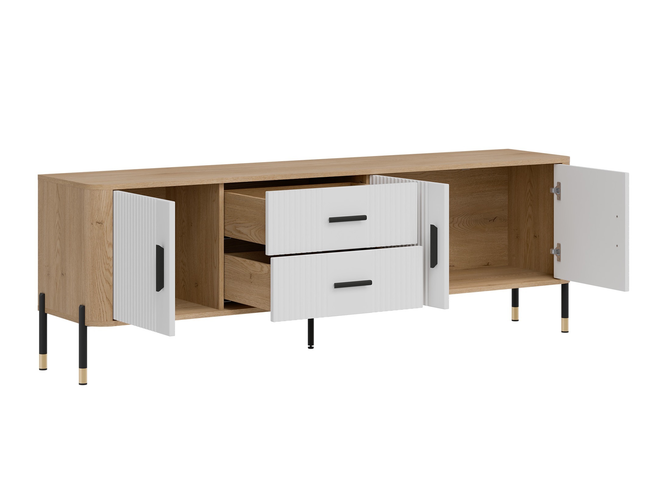 Set za dnevnu sobu Flosora 148 (Belo)