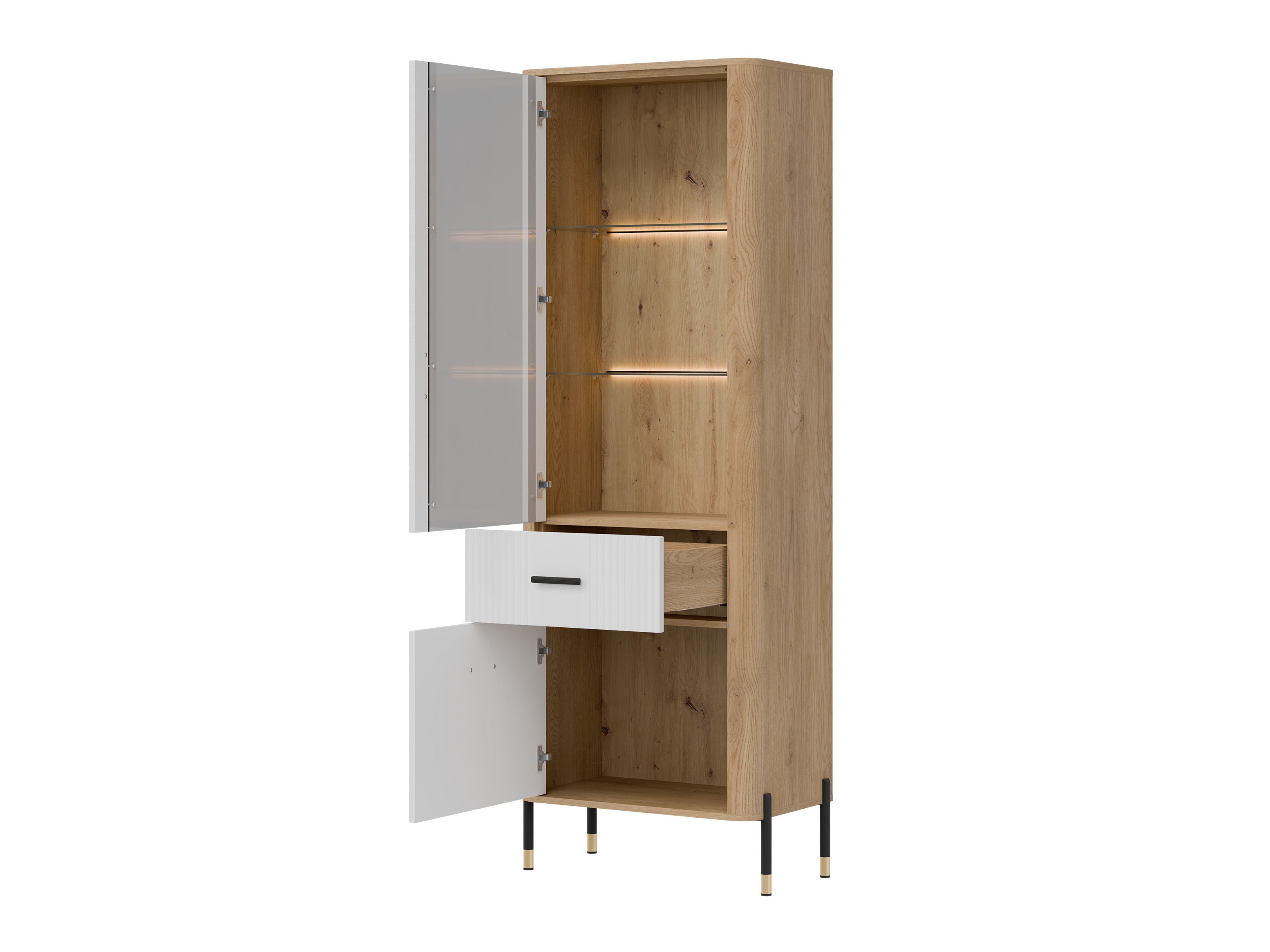 Set za dnevnu sobu Flosora 148 (Belo)