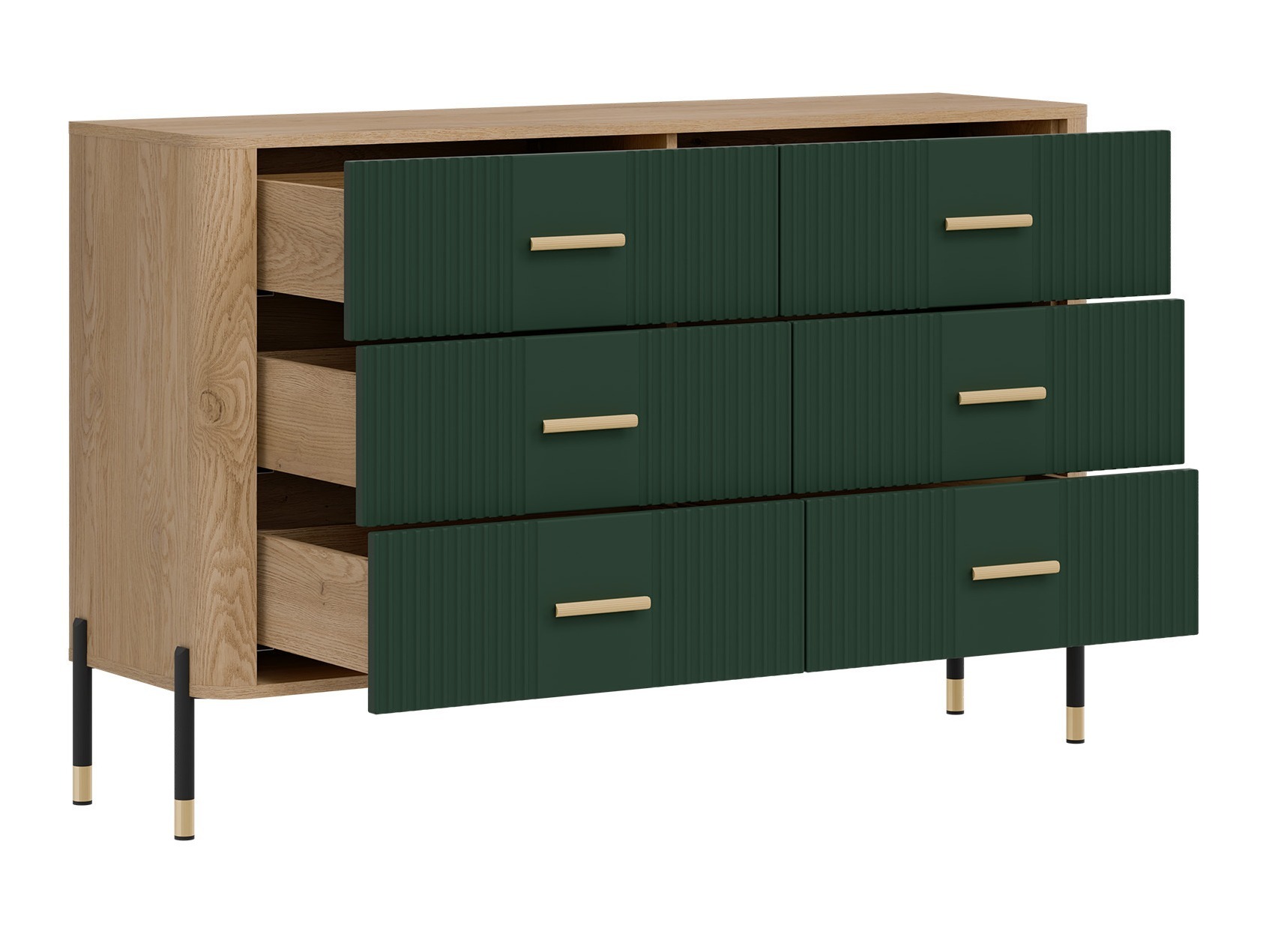 Set za dnevnu sobu Flosora 149 (Zelena)