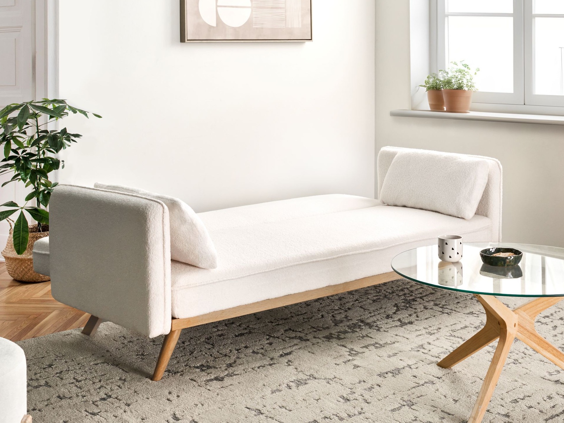 Sofa na razvlačenje Berwyn 2821 (Ekru bela)