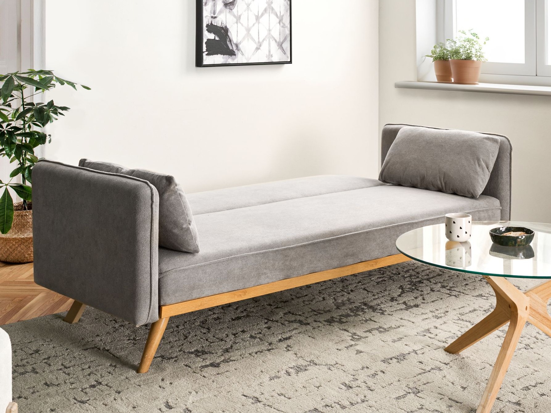 Sofa na razvlačenje Berwyn 2821 (Sivo)